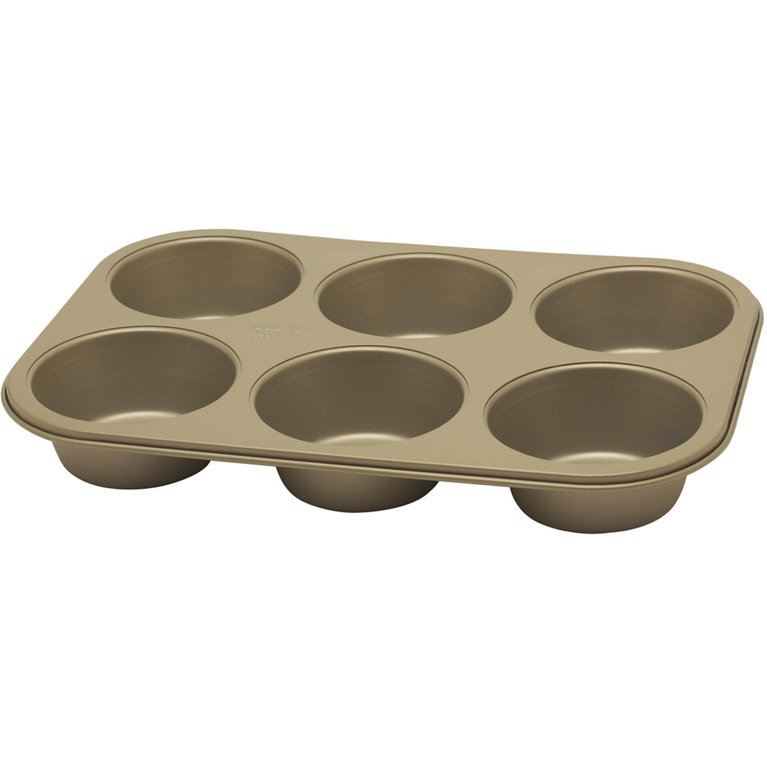 kookpunt golden heritage jumbo muffin en cupcakevorm 6 vaks