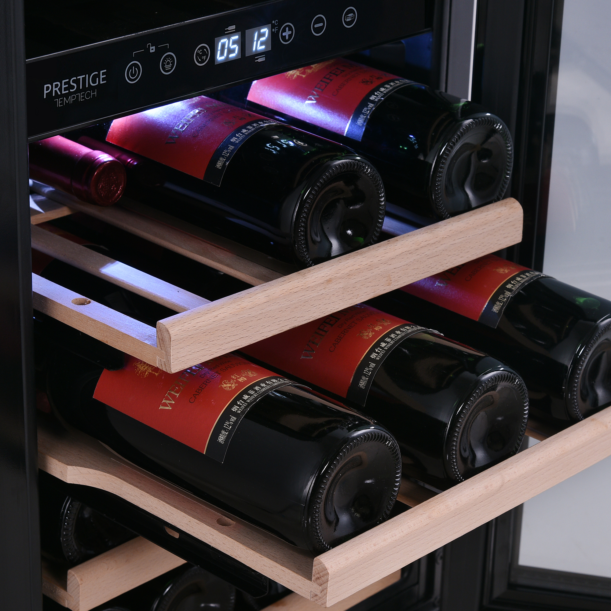 temptech-prestige-wijnkoelkast-presq38db-32-flessen