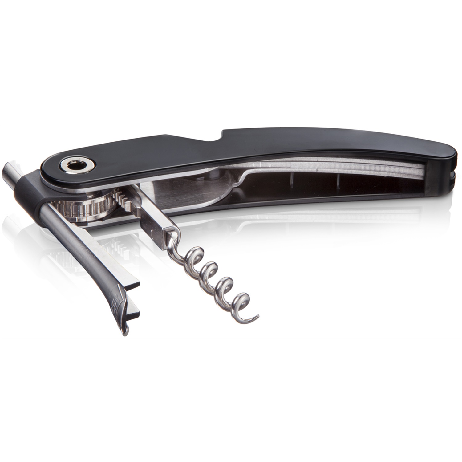 vacuvin-single-pull-kurkentrekker-zwart