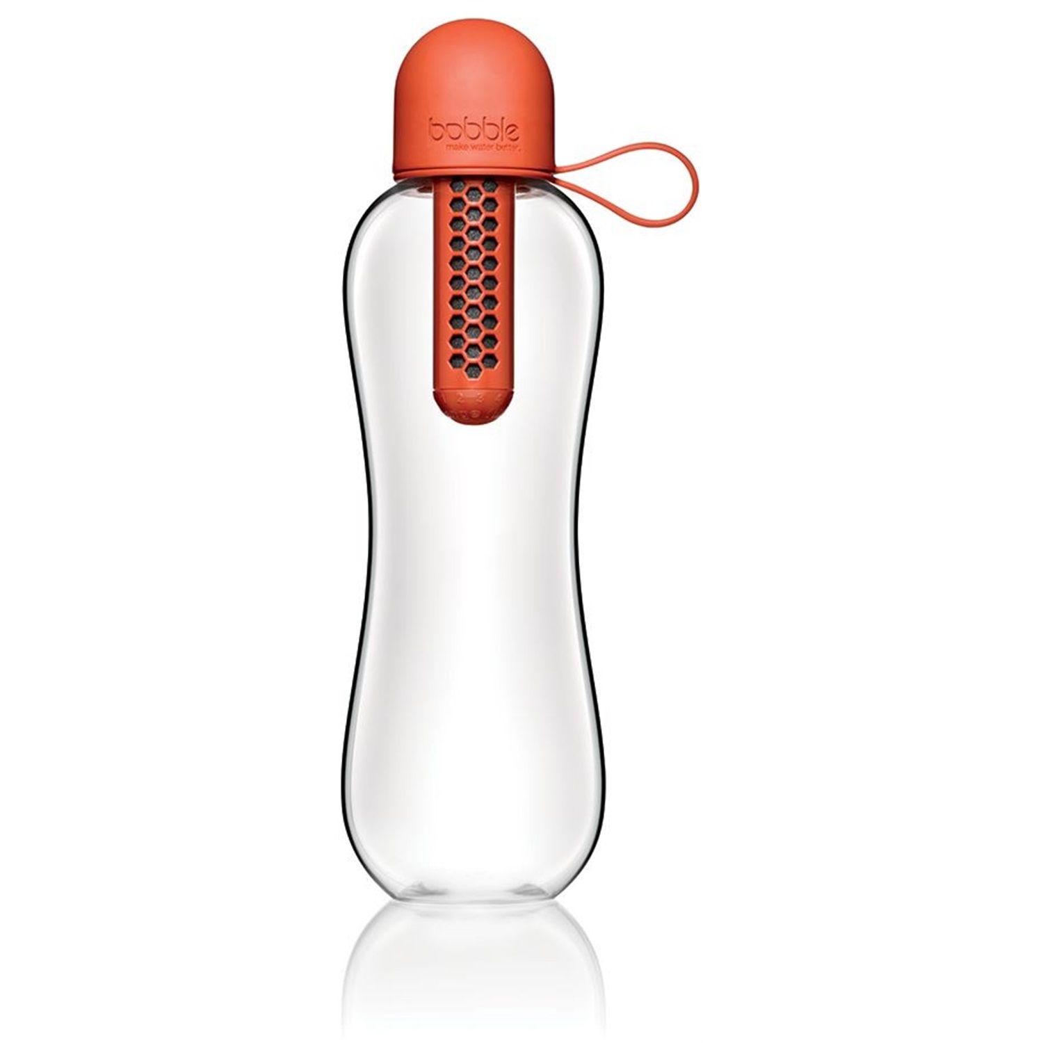 bobble infuse waterfles 059l poppy rood