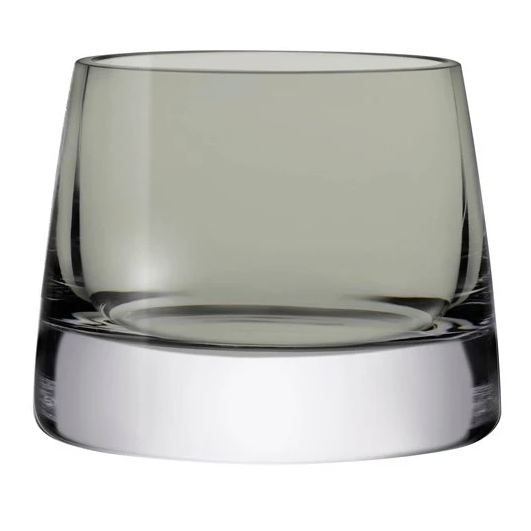 nude joy waxinelichthouders 81cm 2 stuks smoke grijs