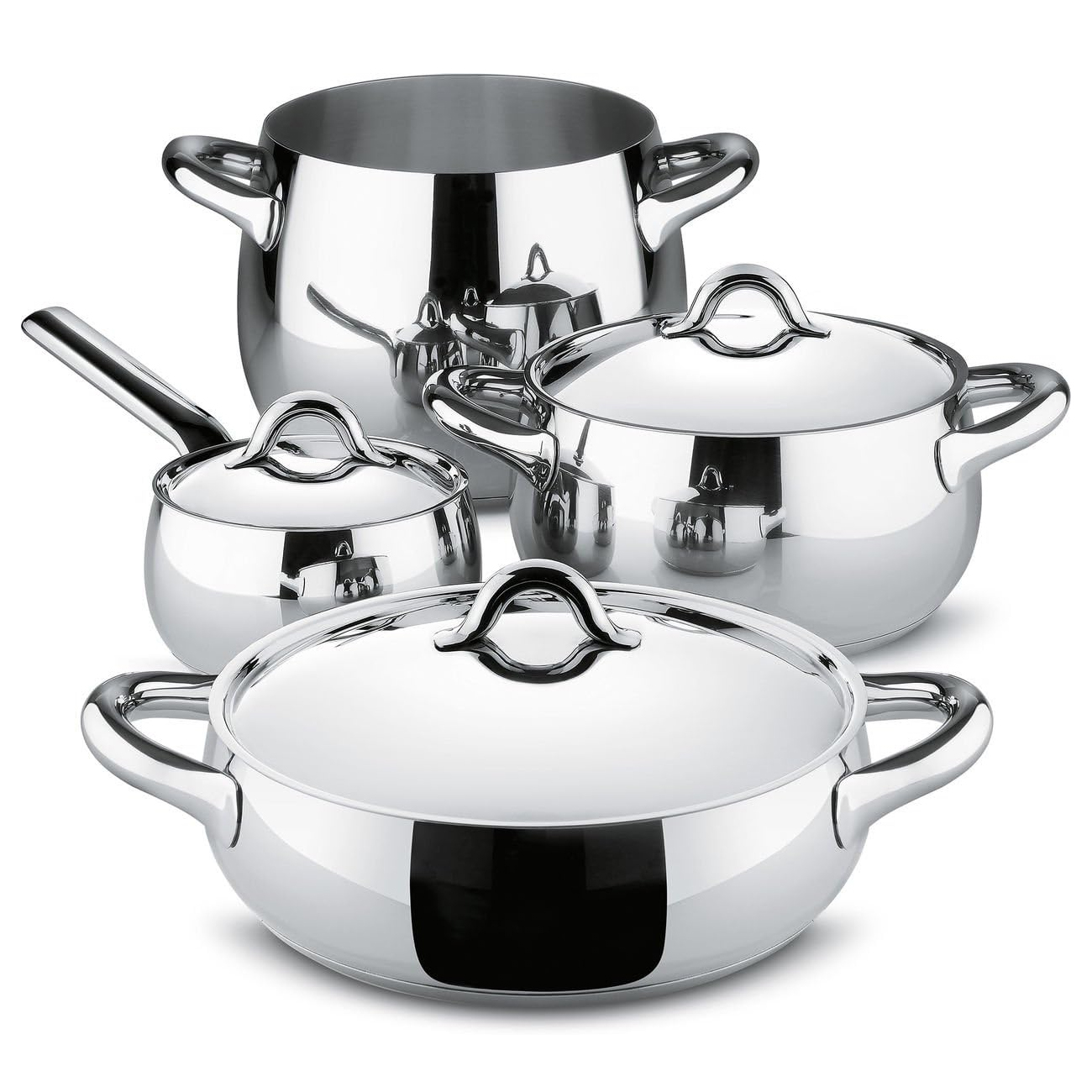alessi mami pannenset sg100s7 4 delig rvs