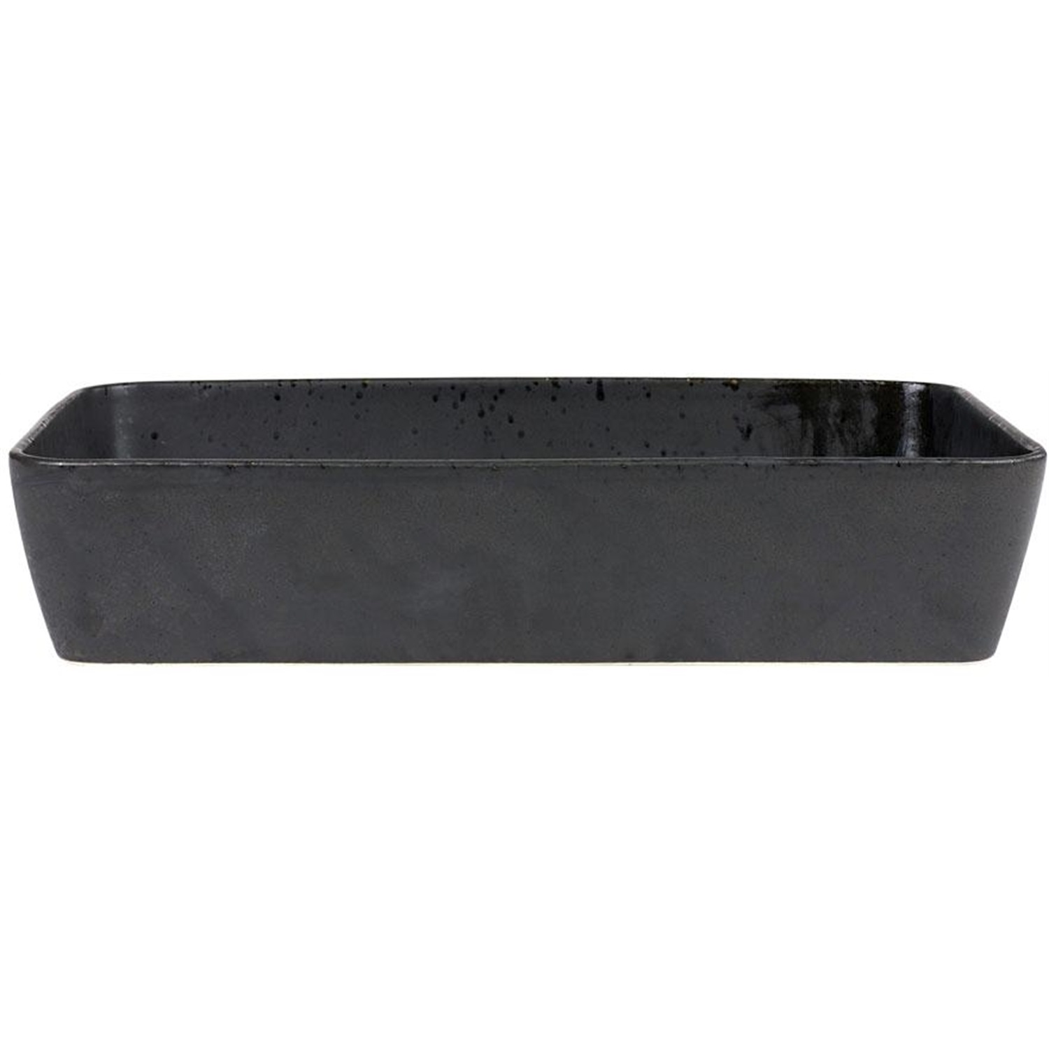 bitz ovenschaal 38x24cm zwart