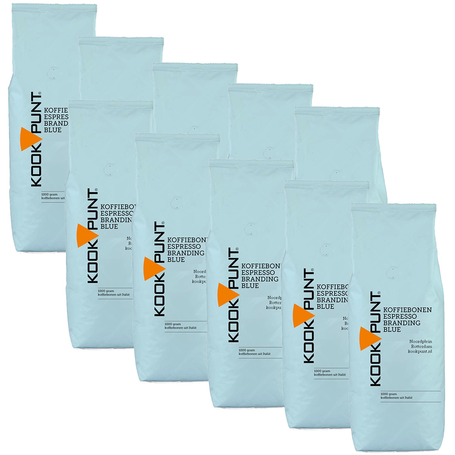 kookpunt blue koffiebonen espresso 10kg