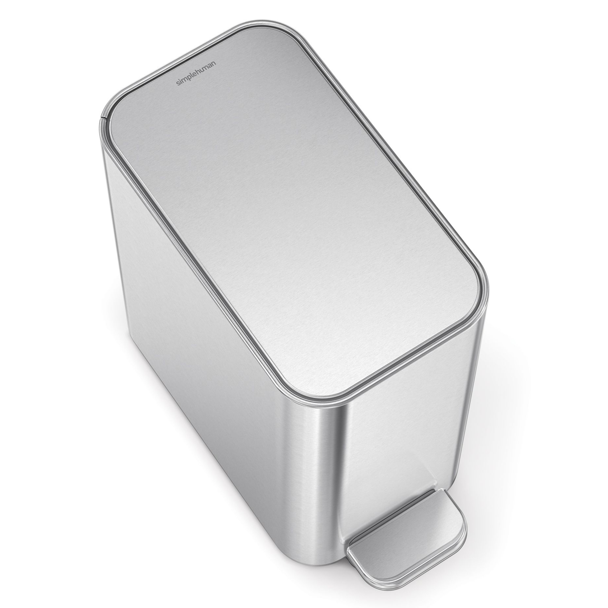 simplehuman-smalle-pedaalemmer-5l-rvs