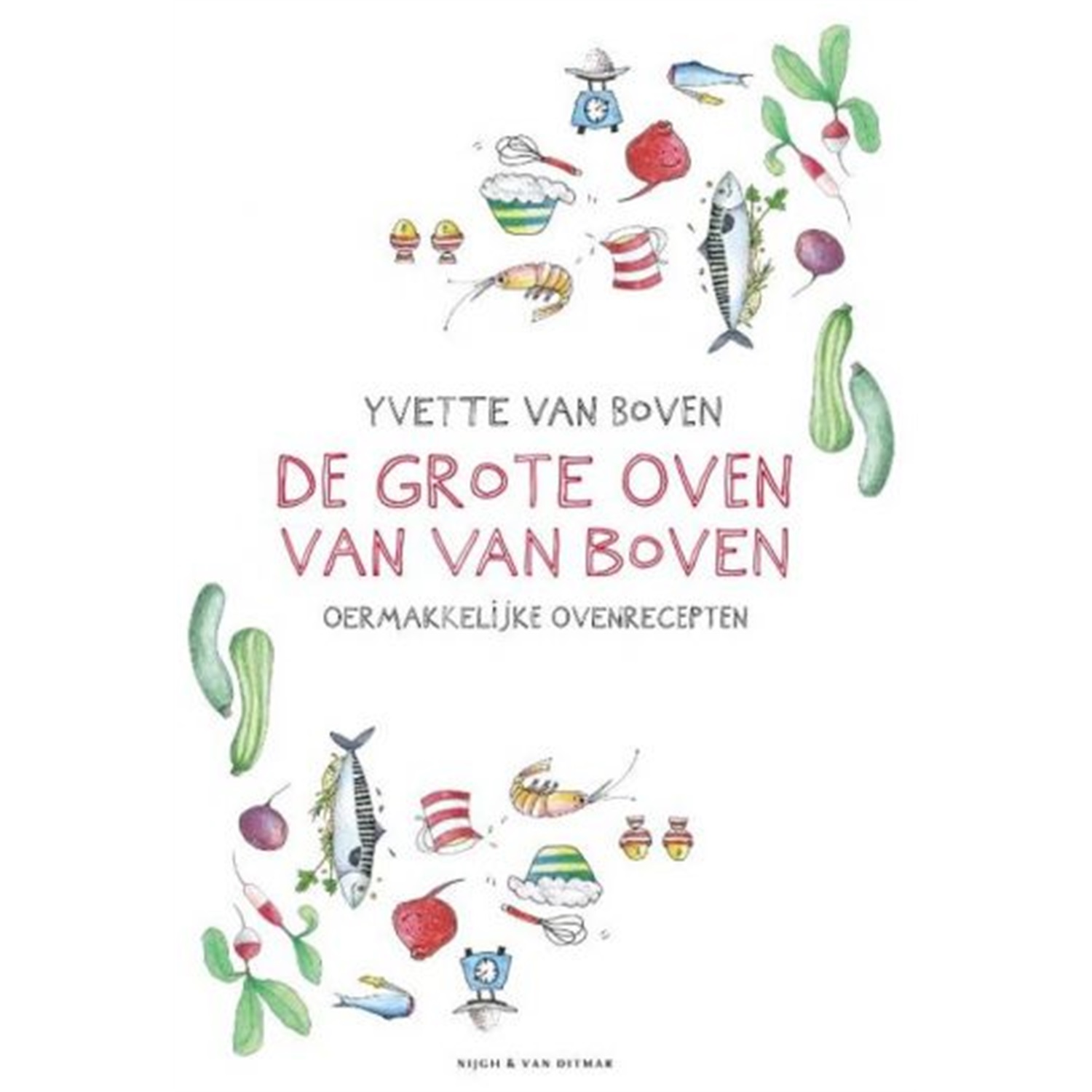 de grote oven van van boven