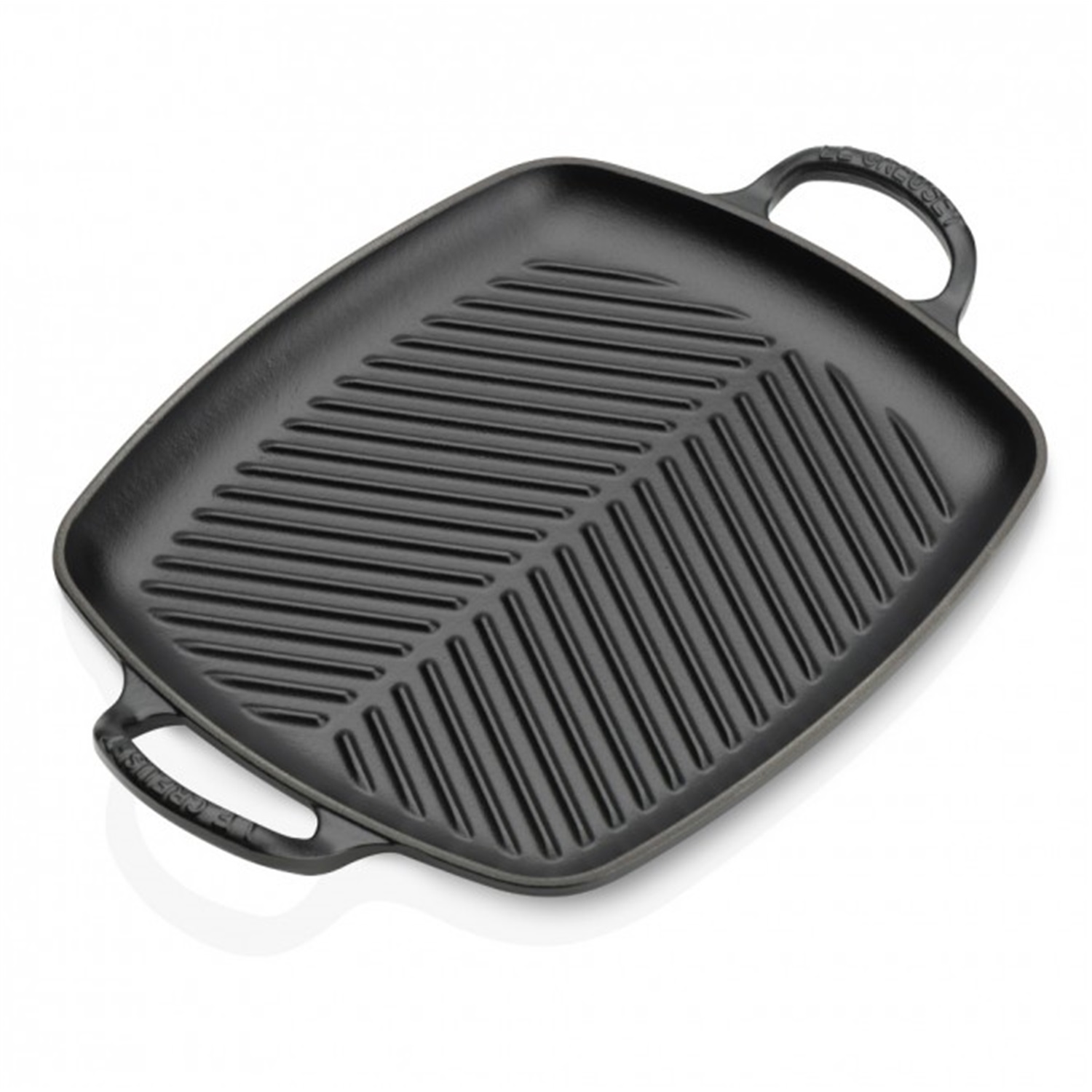 le creuset signature grillplaat 30x27cm mat zwart