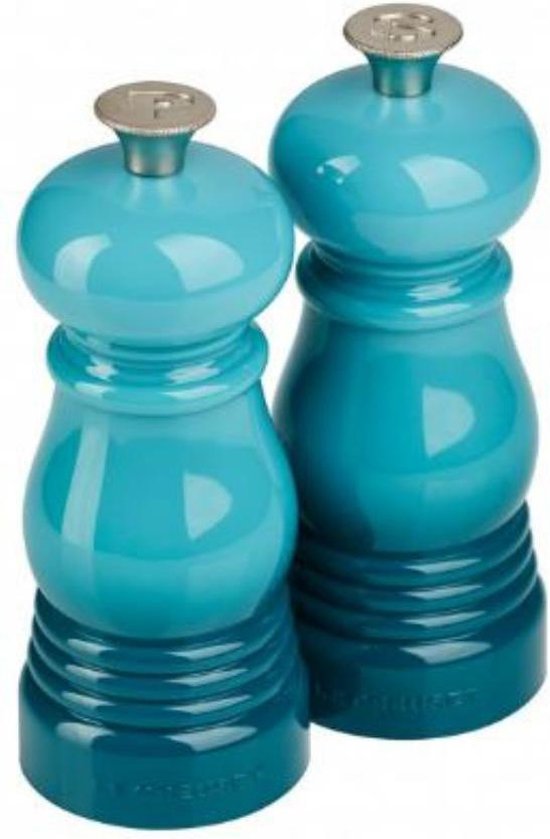 le-creuset-petite-peper-en-zoutmolenset-11cm-carribean-blue