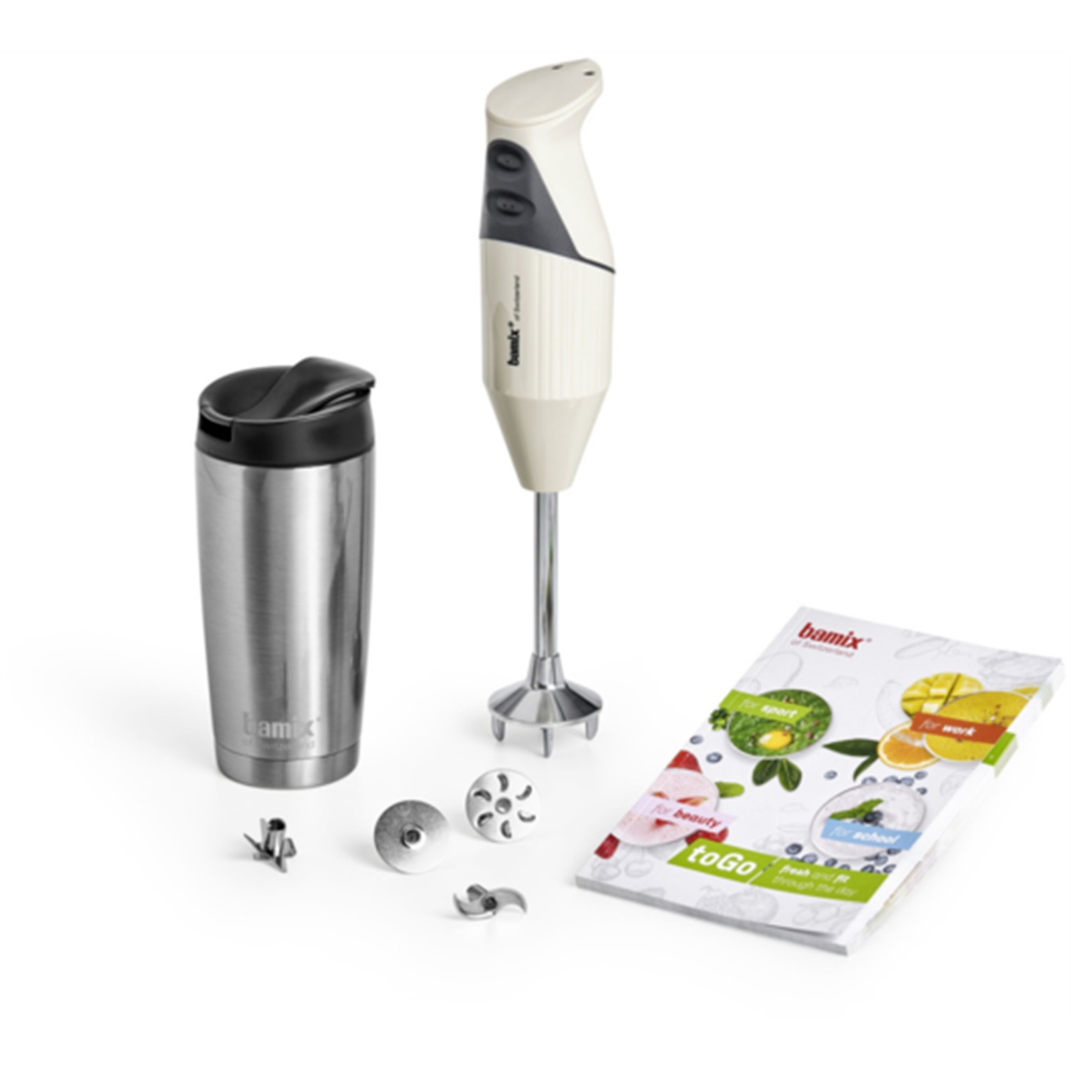 bamix go staafmixer creme