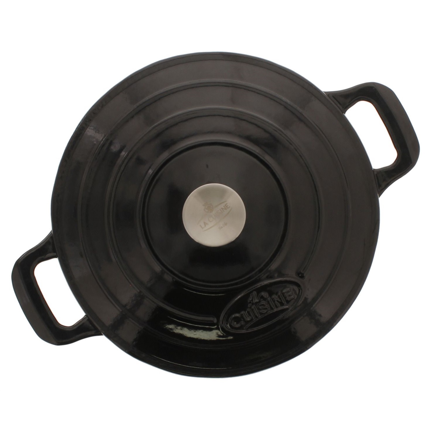 la-cuisine-ronde-braadpan-28cm-zwart