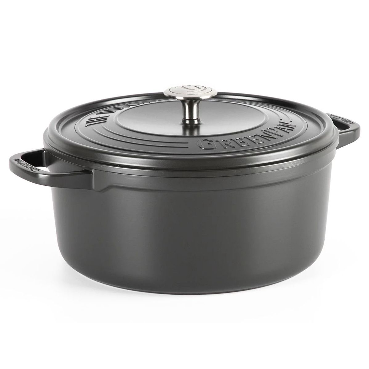 greenpan featherweights braadpan 22cm antraciet