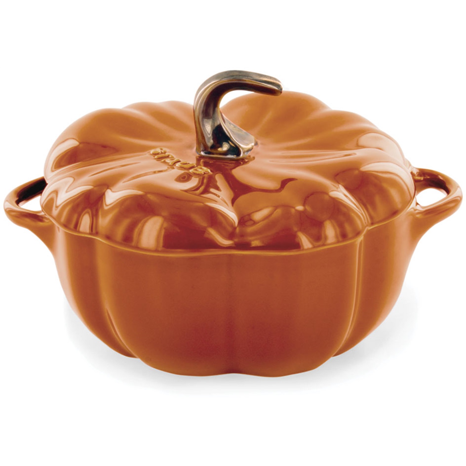 staub-ovenschaal-pompoen-12cm-oranje