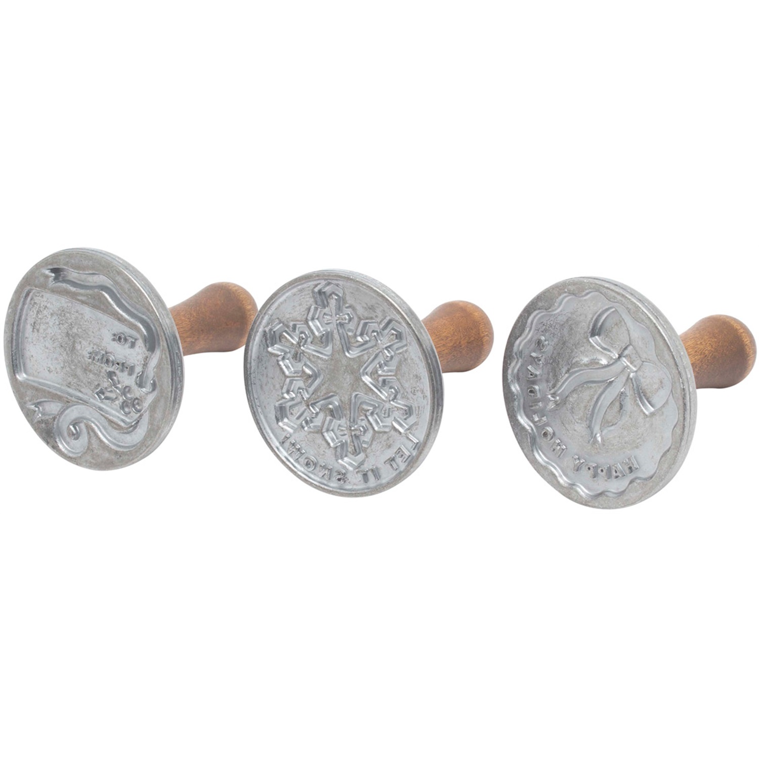 nordic ware holiday koekstempelset 3 delig