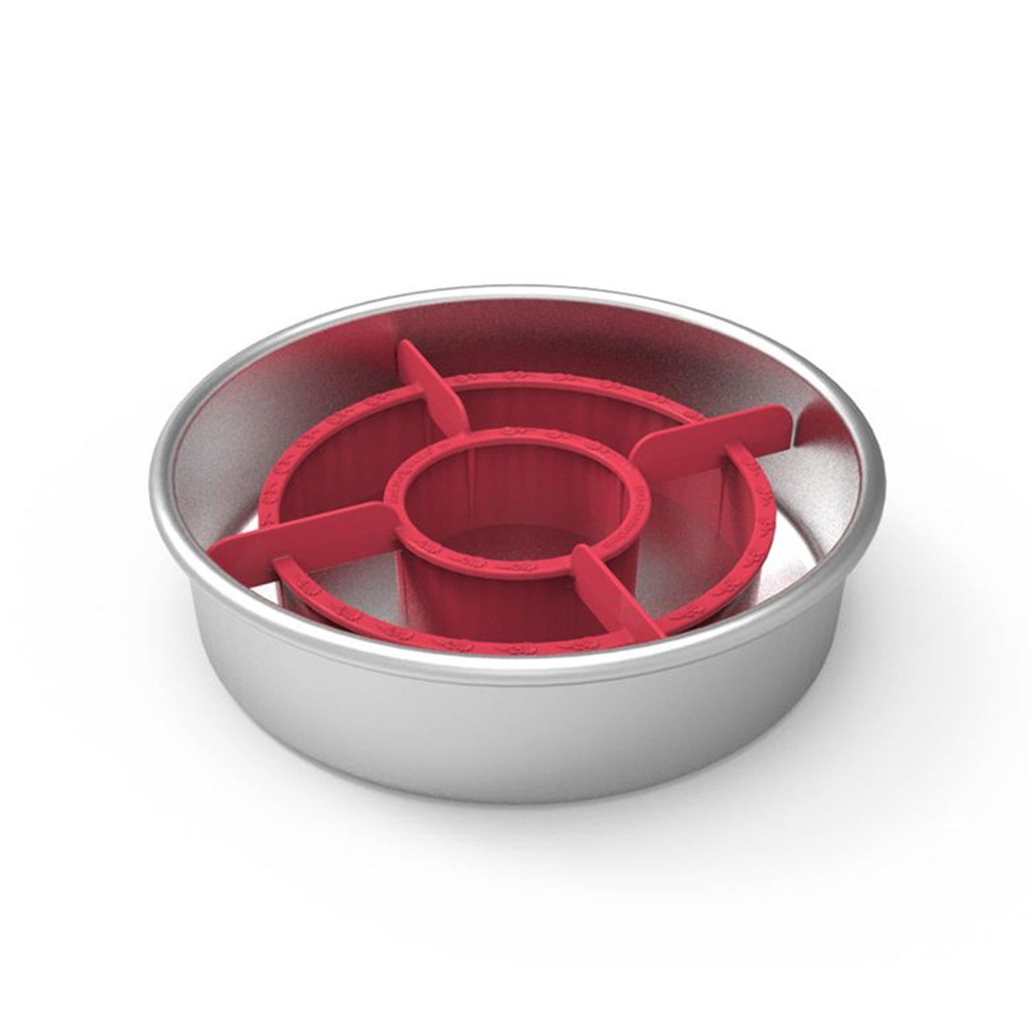 nordic-ware-checkerboard-cakeverdeler-20cm-rood