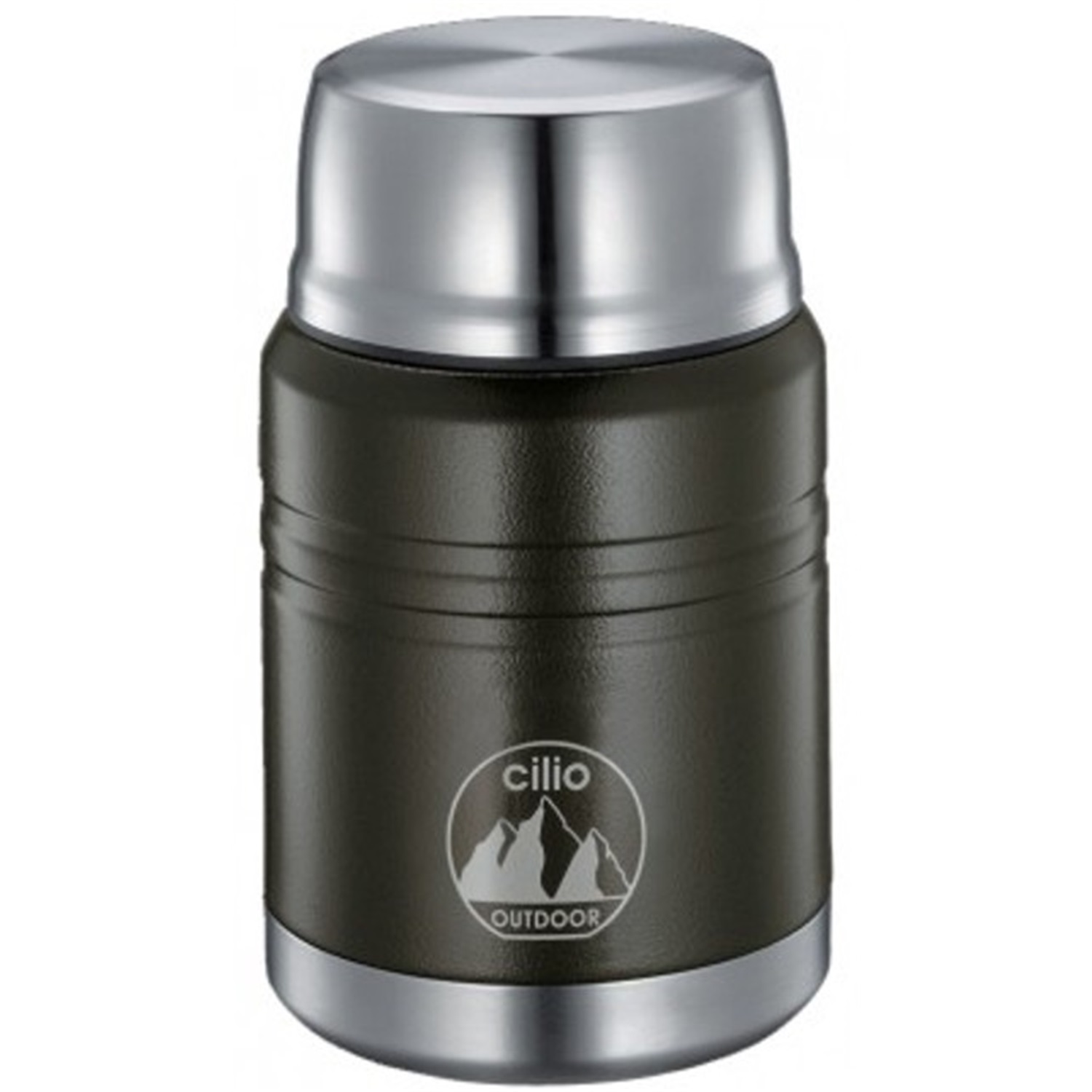 cilio monte voedselcontainer 05l zwart