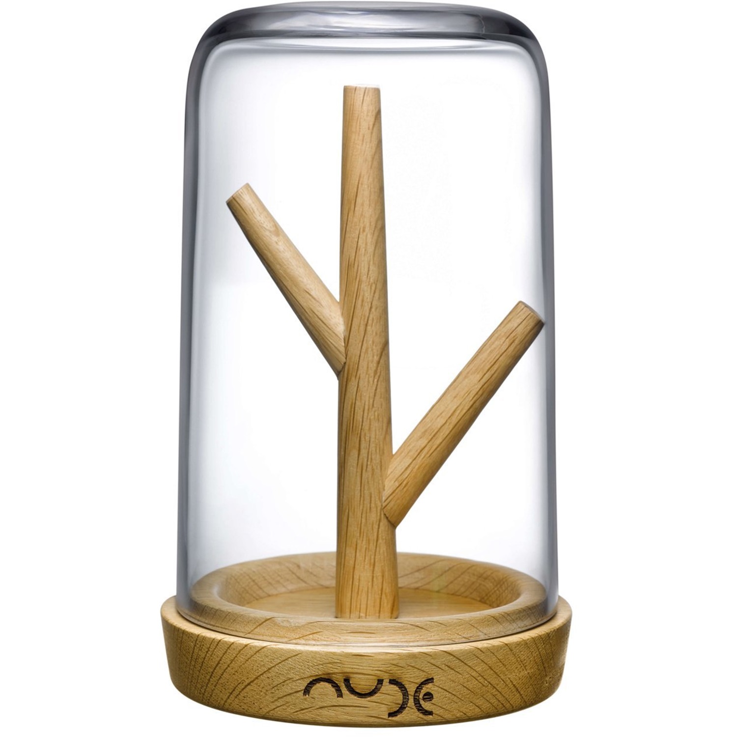 nude blossom sieradenbox transparant