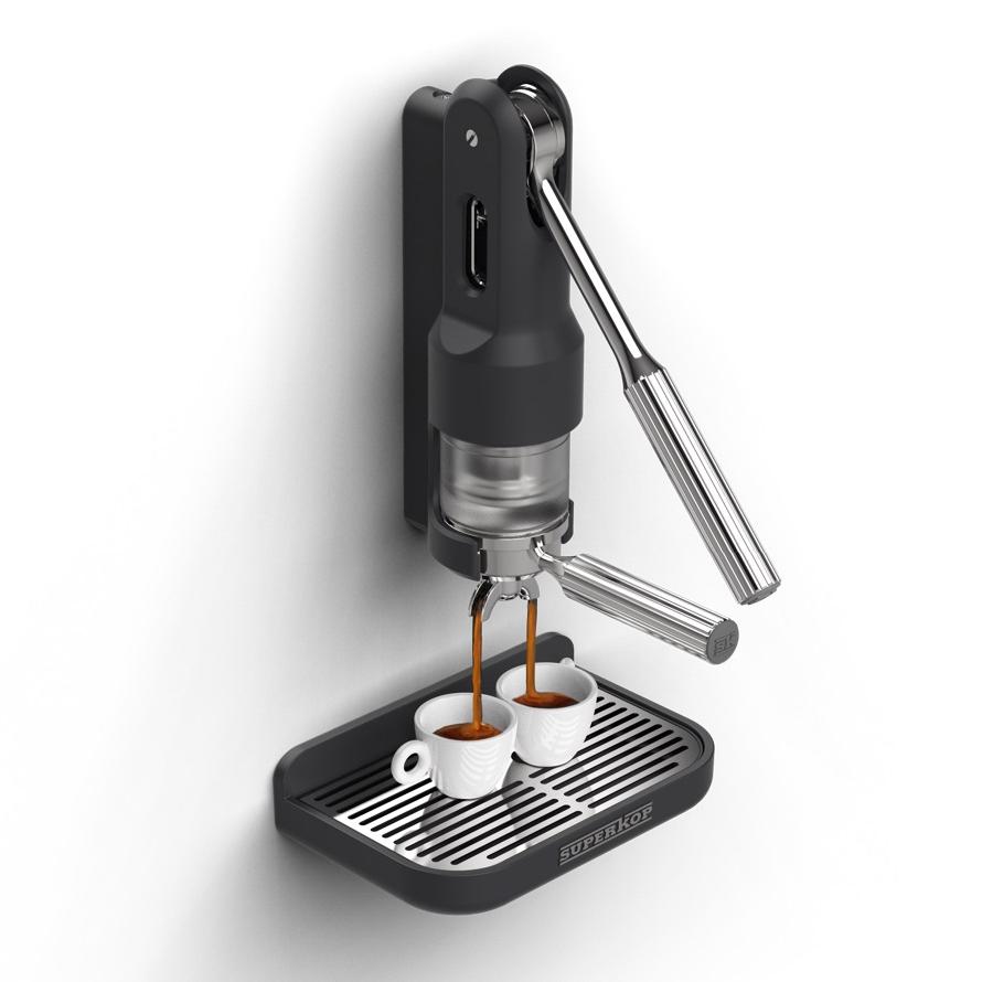 superkop-handbediende-niet-elektrische-espressomachine-zwart