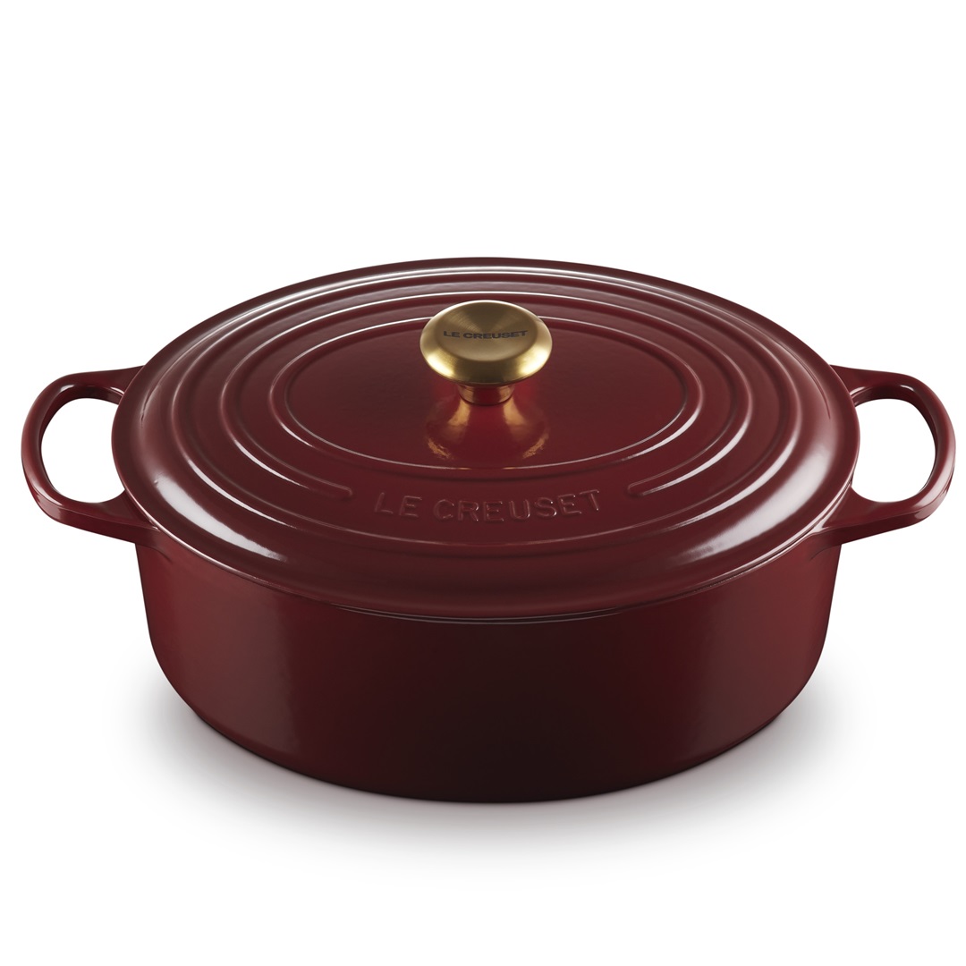 le creuset signature braadpan ovaal 29cm rhone