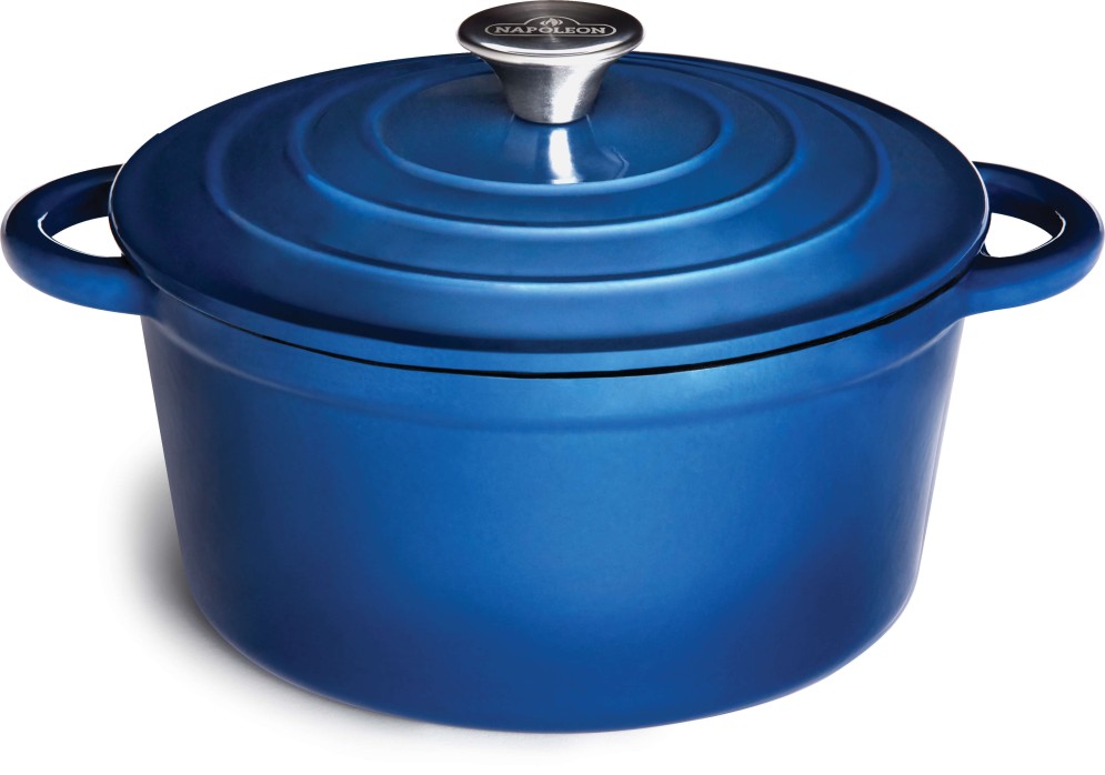 napoleon-gietijzeren-braadpan-23cm-blauw