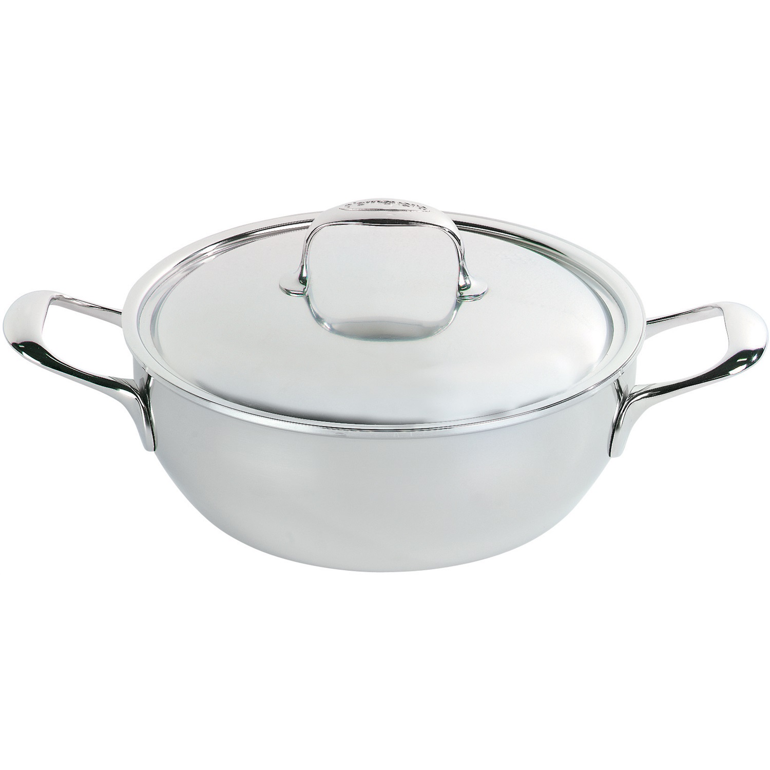 demeyere atlantis 7 conische sauteerpan met rvs deksel 28cm