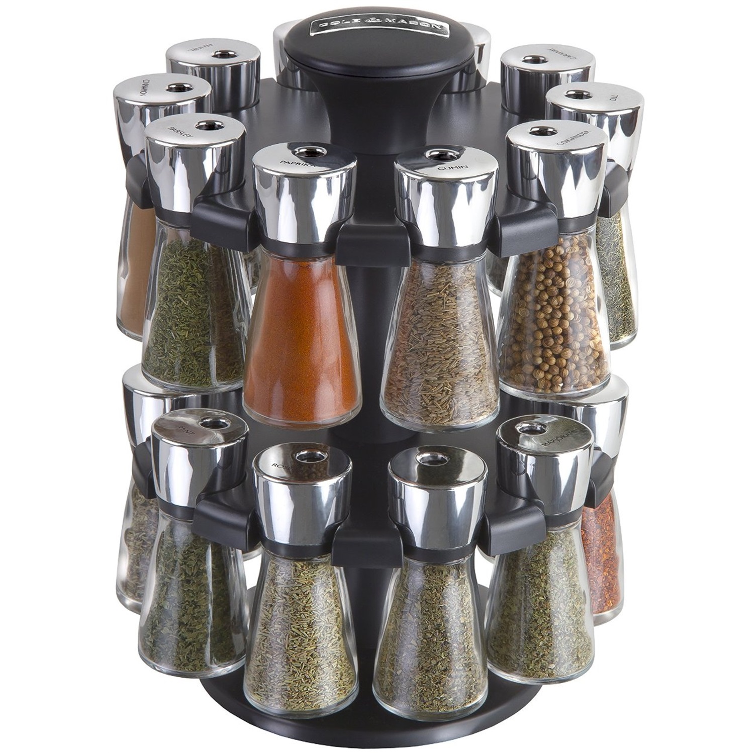 cole mason hudson kruidencarrousel met 20 kruidenpotten