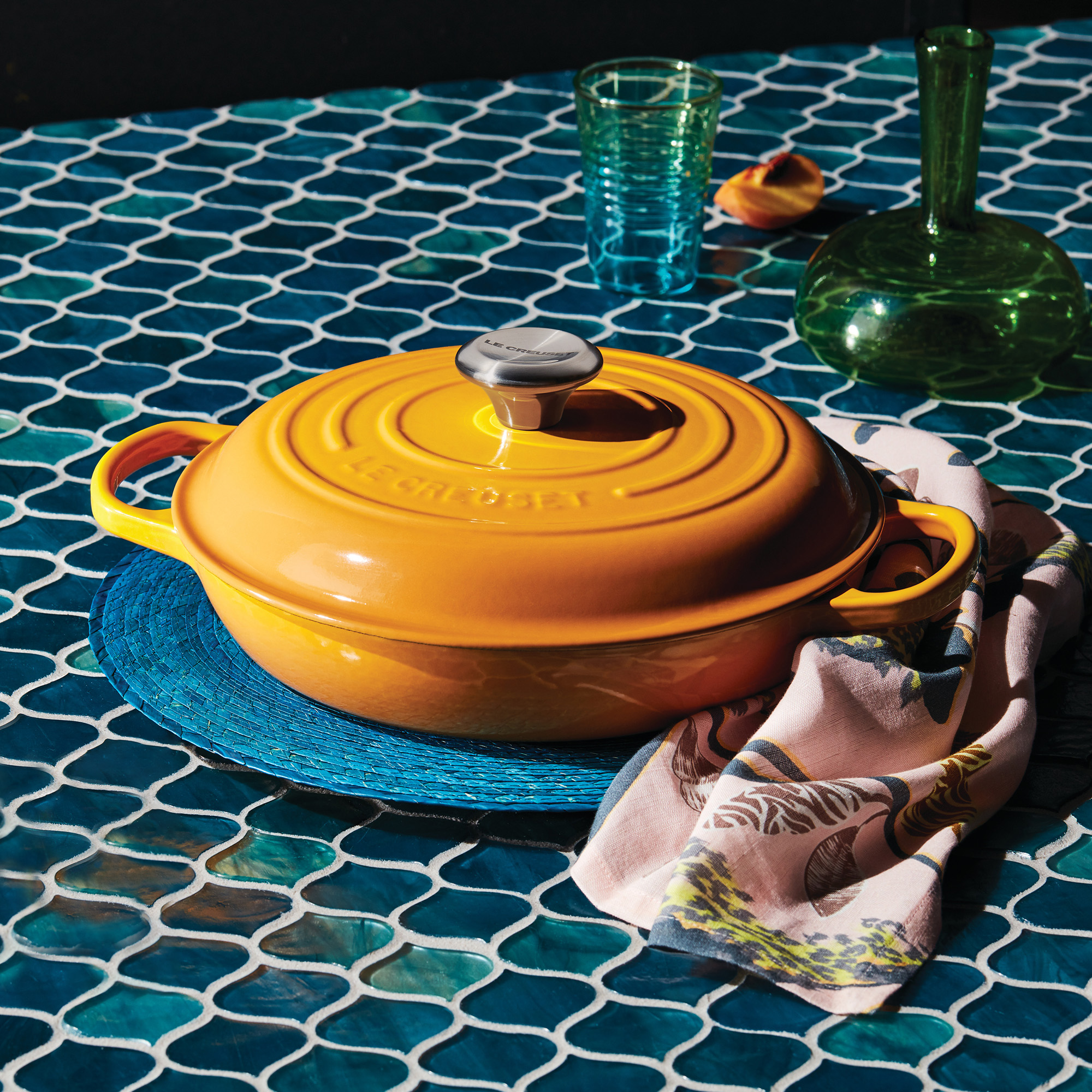 le-creuset-signature-campagnard-braadpan-30cm-nectar