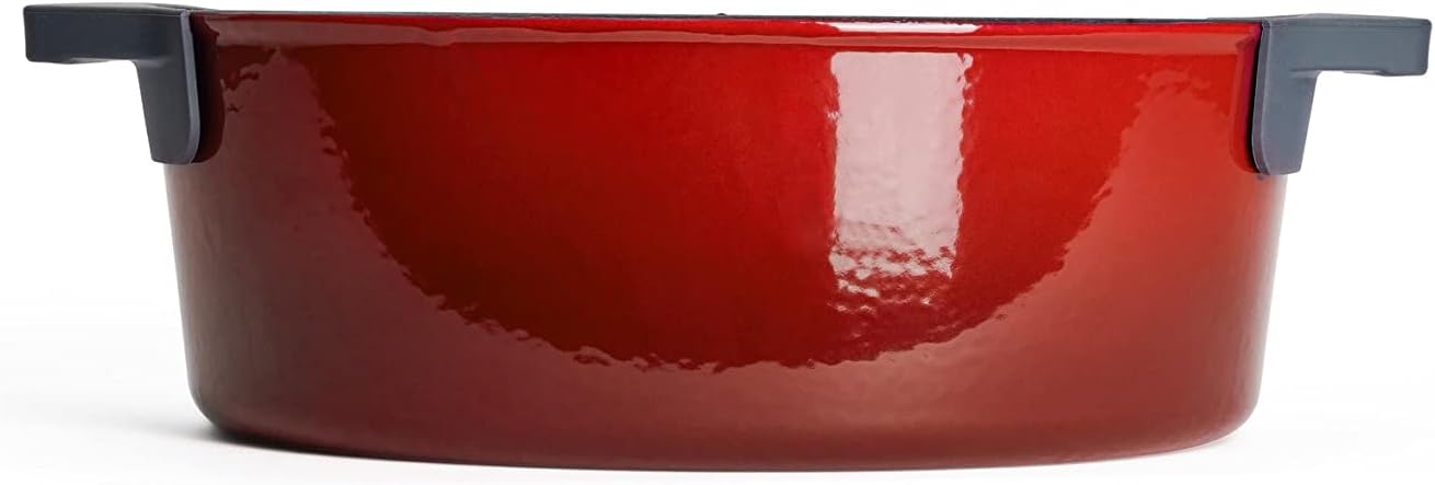 woll-iron-braadpan-ovaal-34x26cm-chili-red