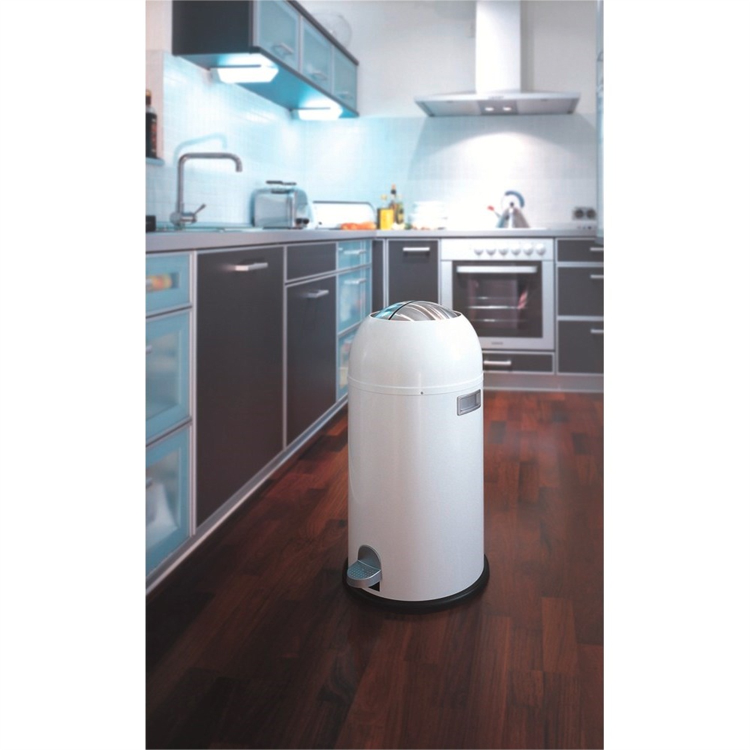 wesco-kickmaster-afvalemmer-wit