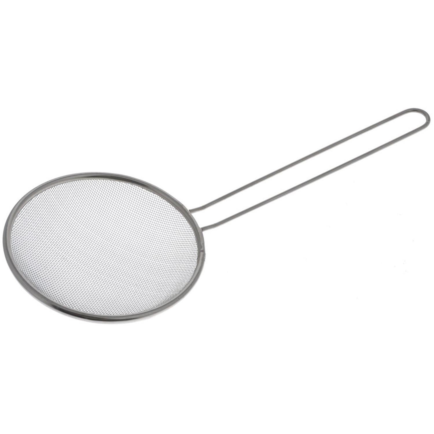 kookpunt ondiepe zeef sm102f 22 22cm rvs