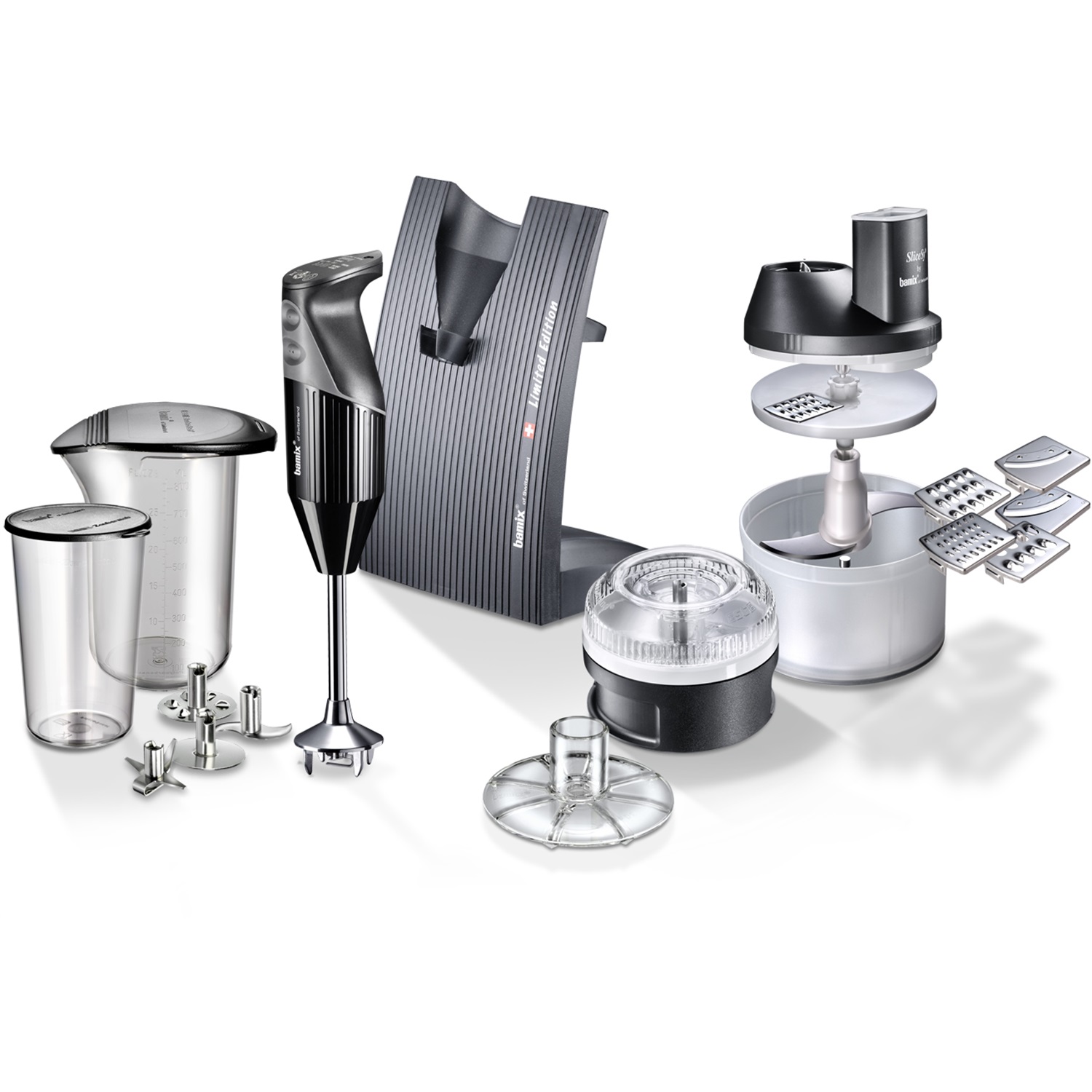 bamix swissline superbox m250 staafmixer zwart