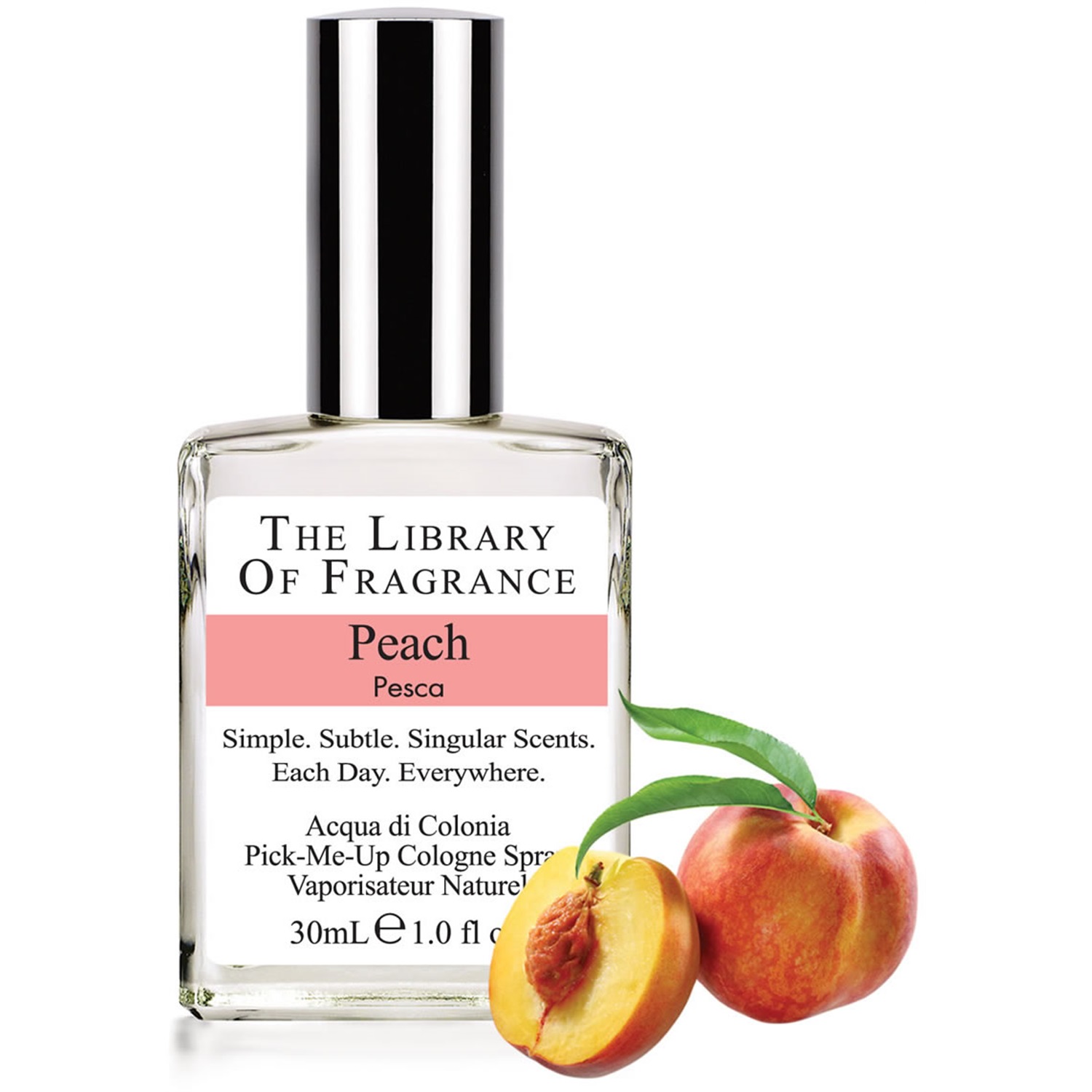 library fragrance cologne spray 30ml peach