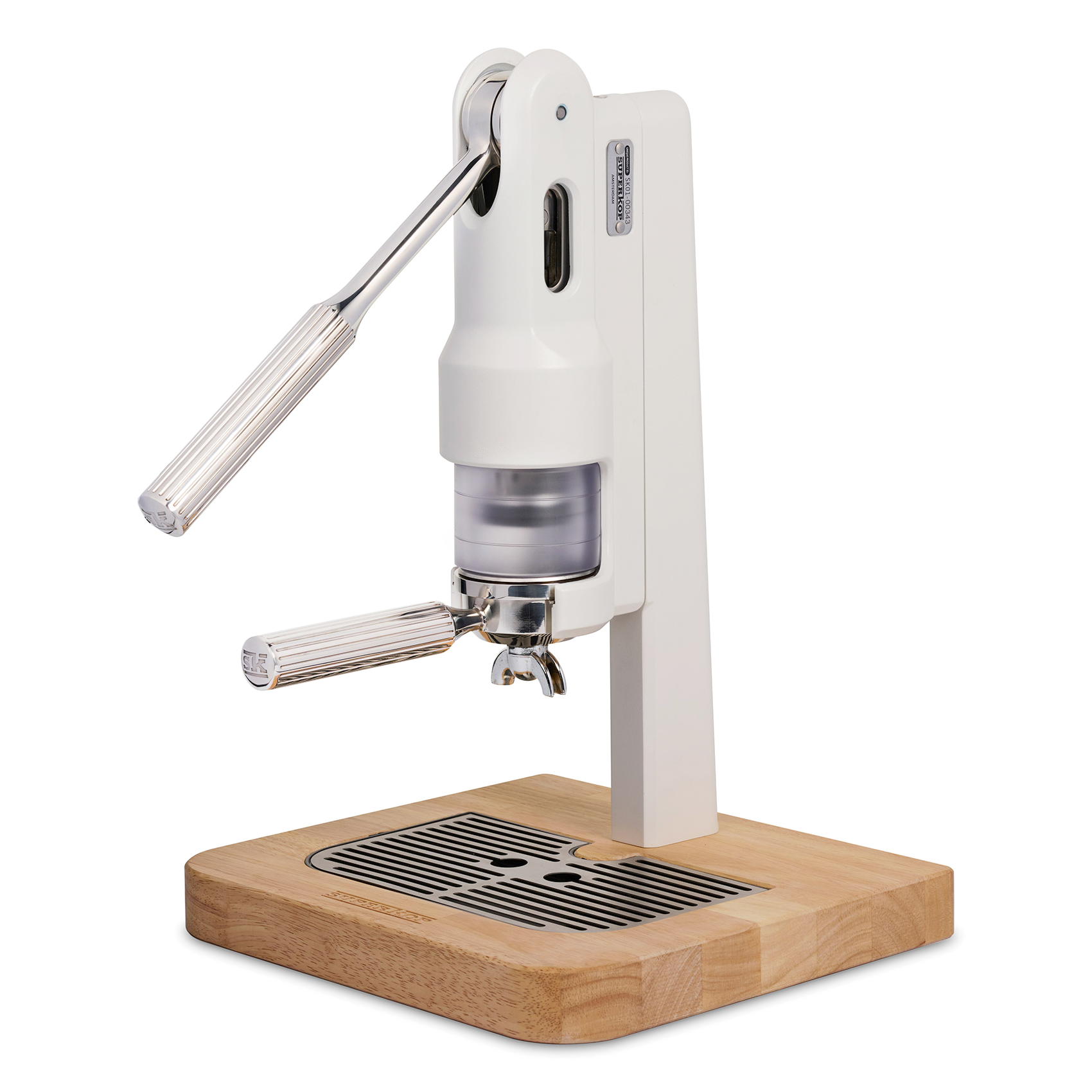 superkop-handbediende-niet-elektrische-espressomachine-wit