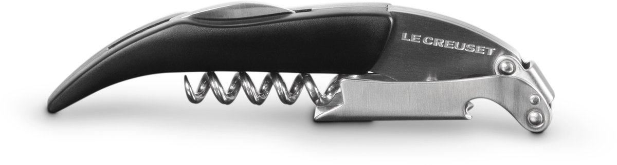 Le Creuset Classic Kelnersmes, zwart