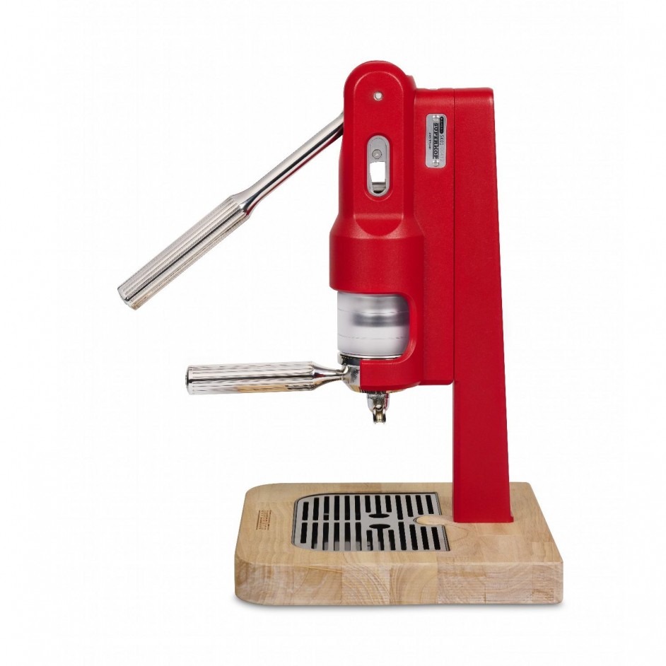 superkop-handbediende-niet-elektrische-espressomachine-rood