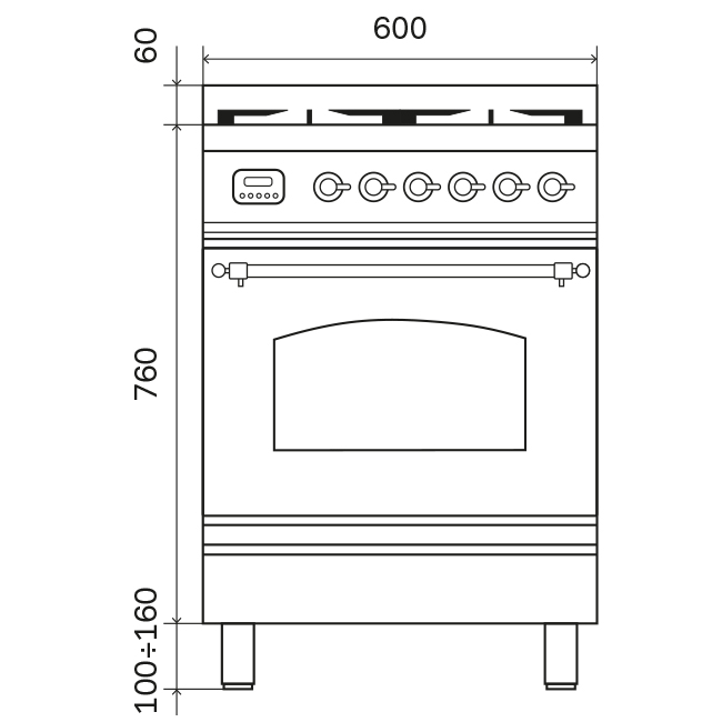 ilve-nostalgie-inductiefornuis-pi064ne3mgc-60cm-grafiet-mat