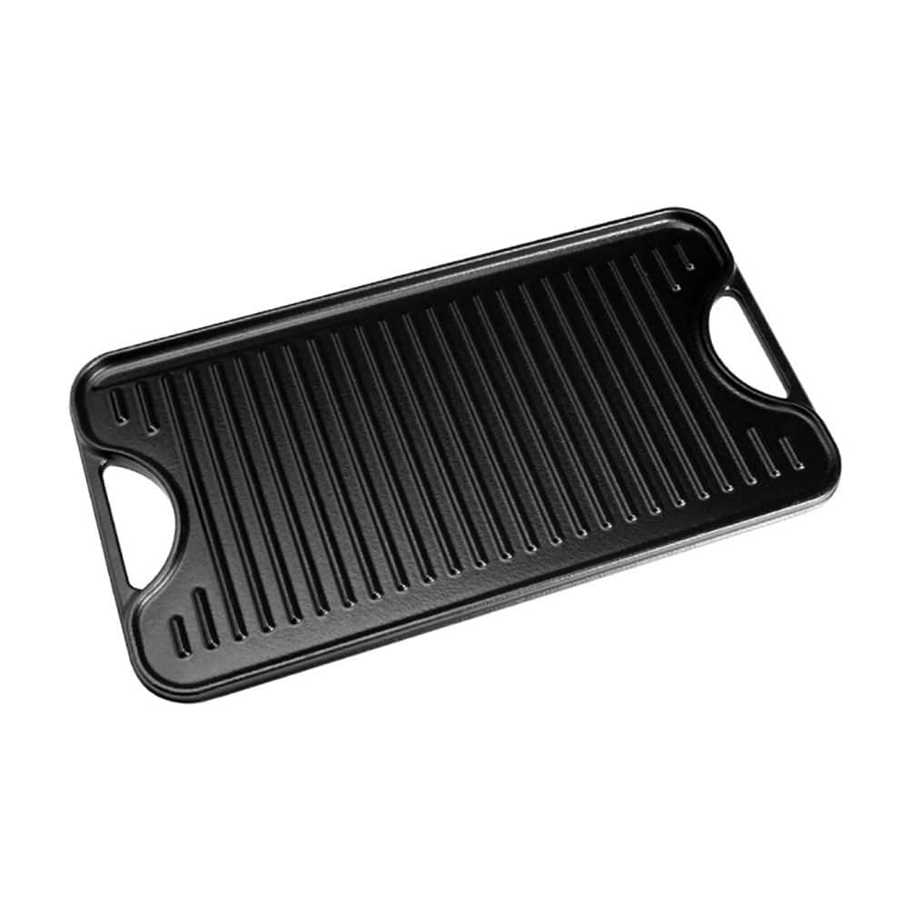 victoria dubbelzijdige grillplaat 47x25cm