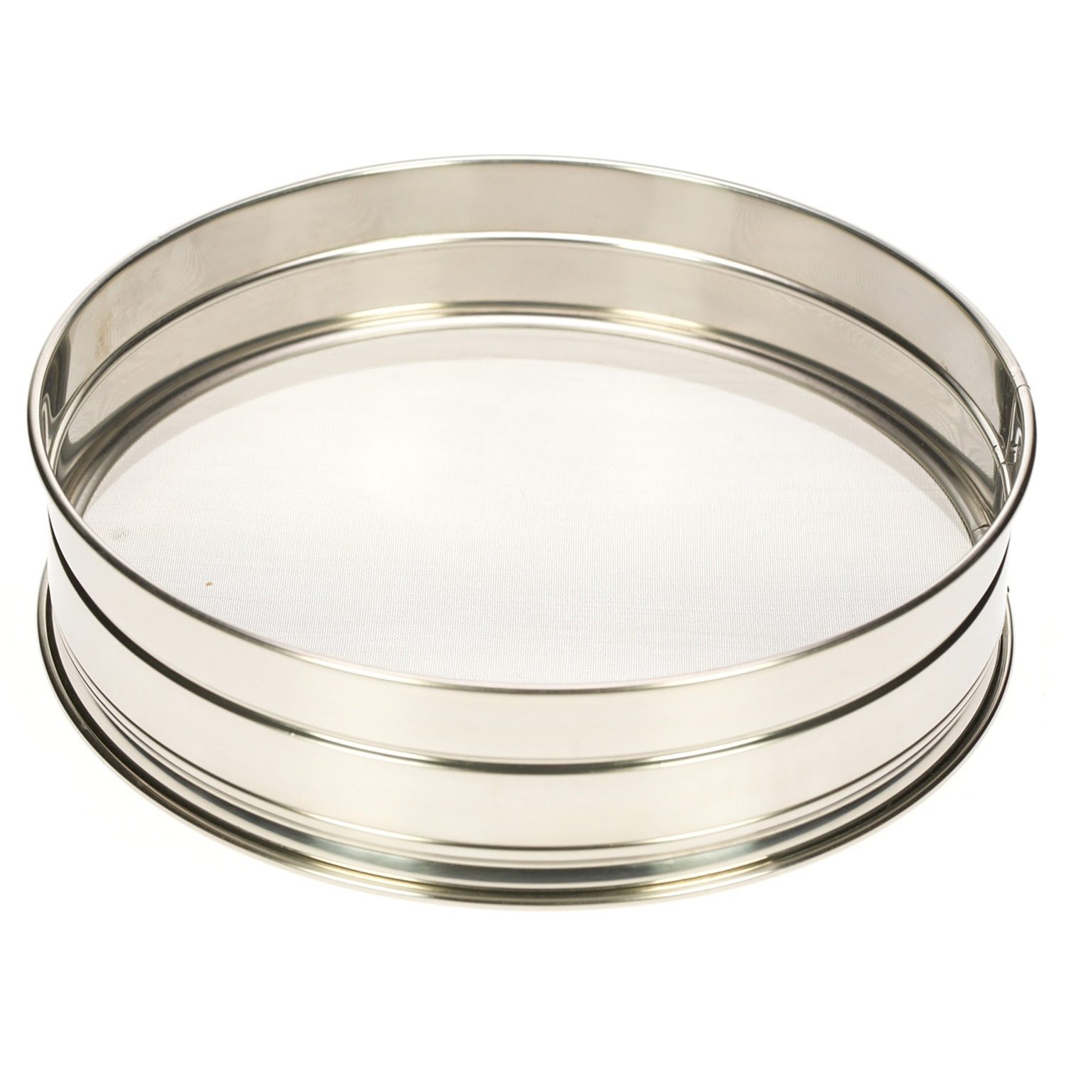 paderno professionele meelzeef 30cm rvs grof