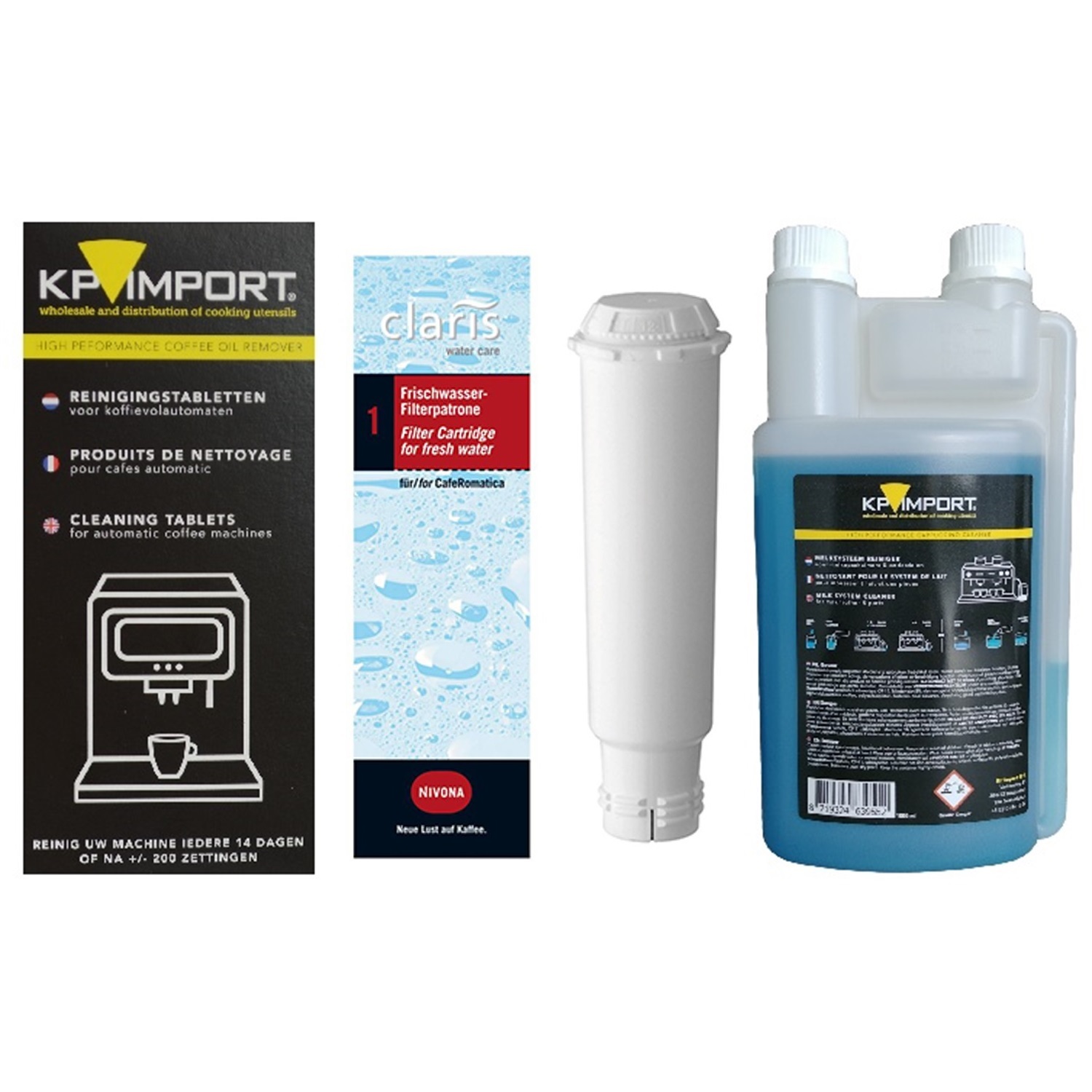 kookpunt onderhoudsset voor nivona volautomatische espressomachine