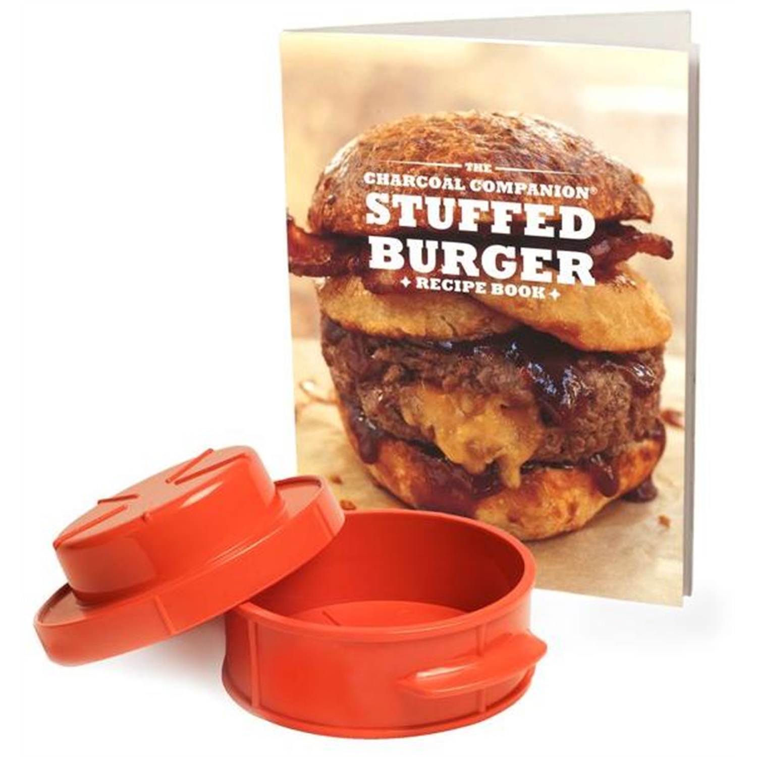 charcoal companion stuff burger hamburgerpers met stuffed burger kookboek cc3914