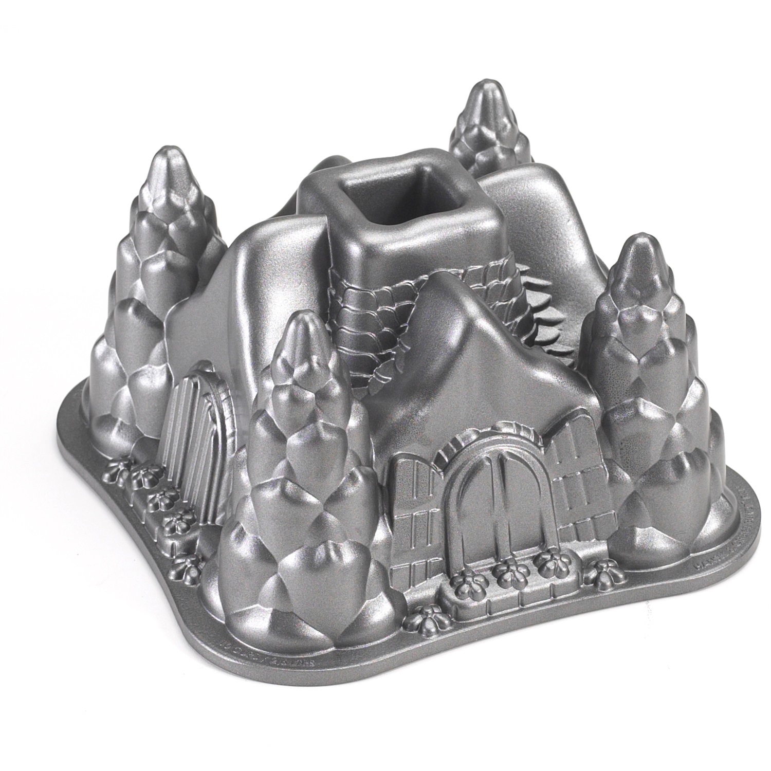 nordic-ware-fairytale-cottage-tulbandvorm-22cm-zilver
