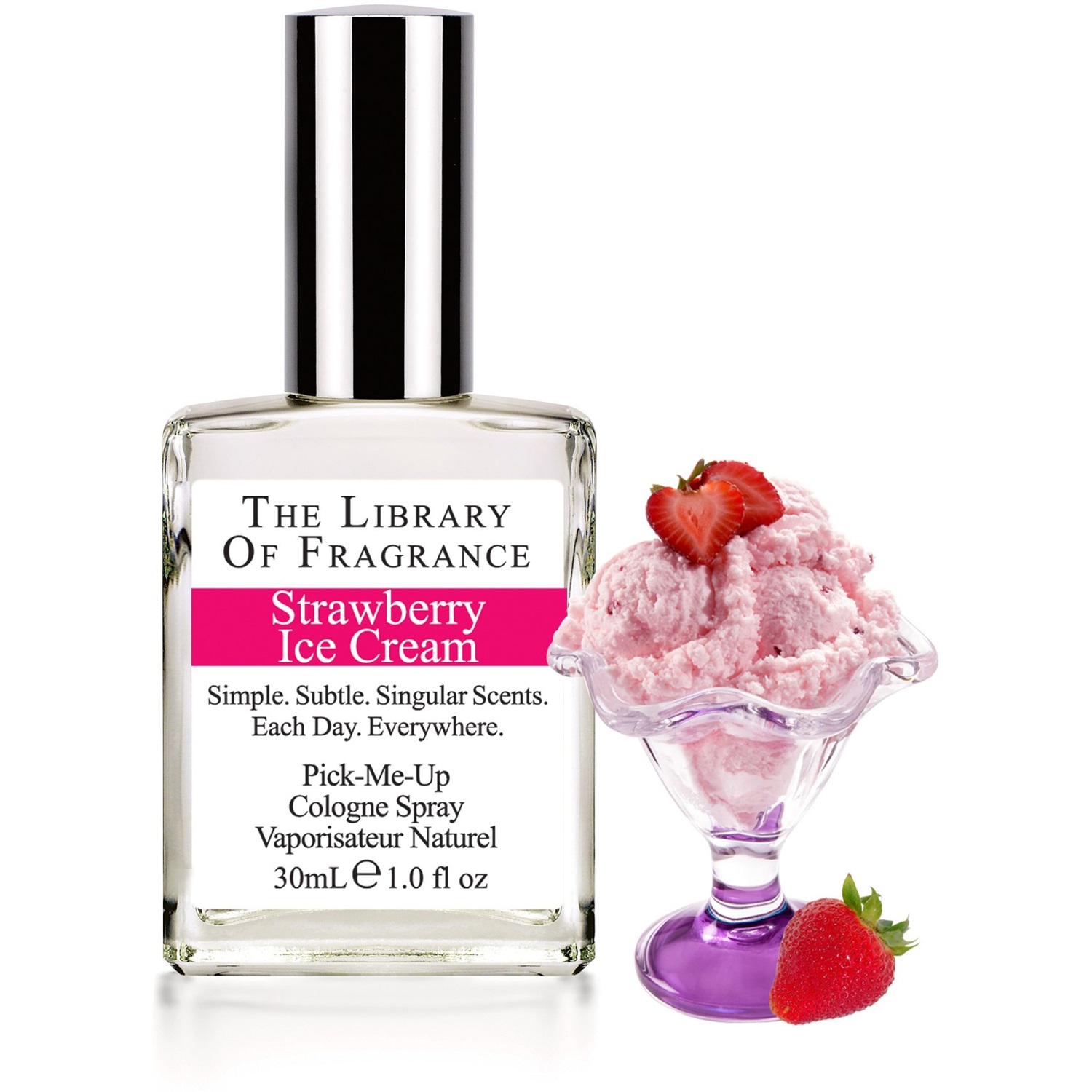 library fragrance cologne spray 30ml strawberry ice cream