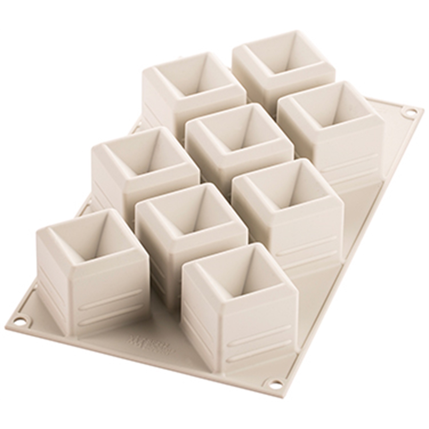 silikomart 3design mosaico bakvorm 9 vaks