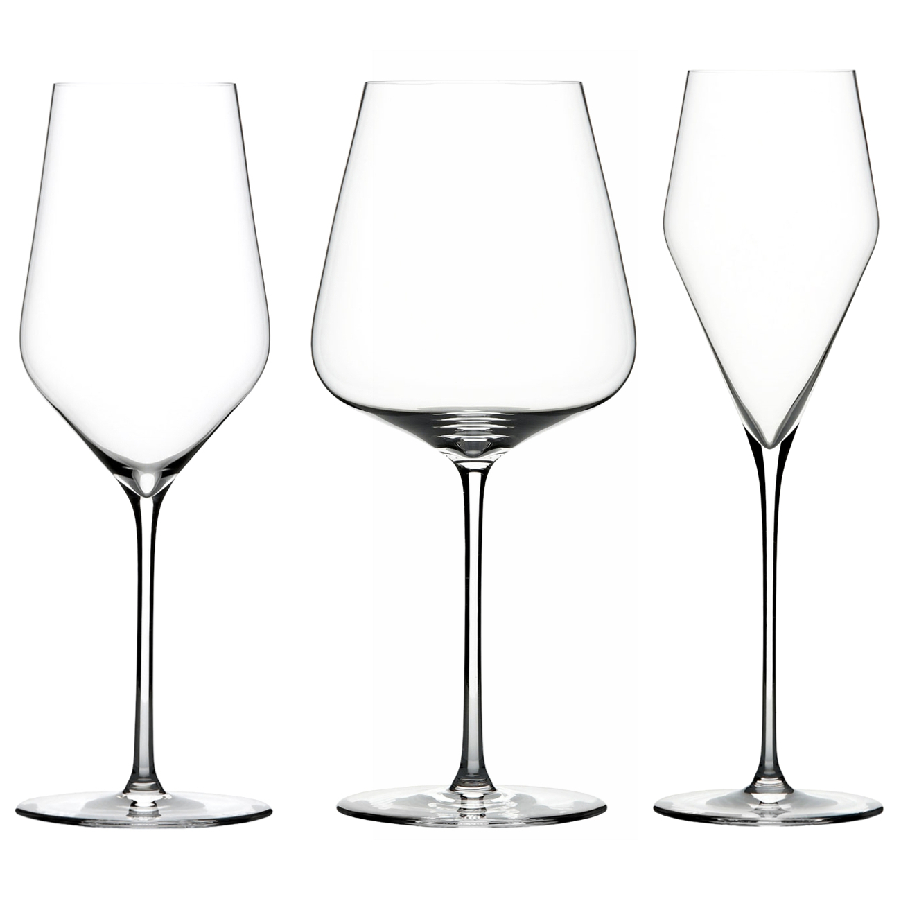 zalto wijnglazenset 6 delig wit bordeaux champagne