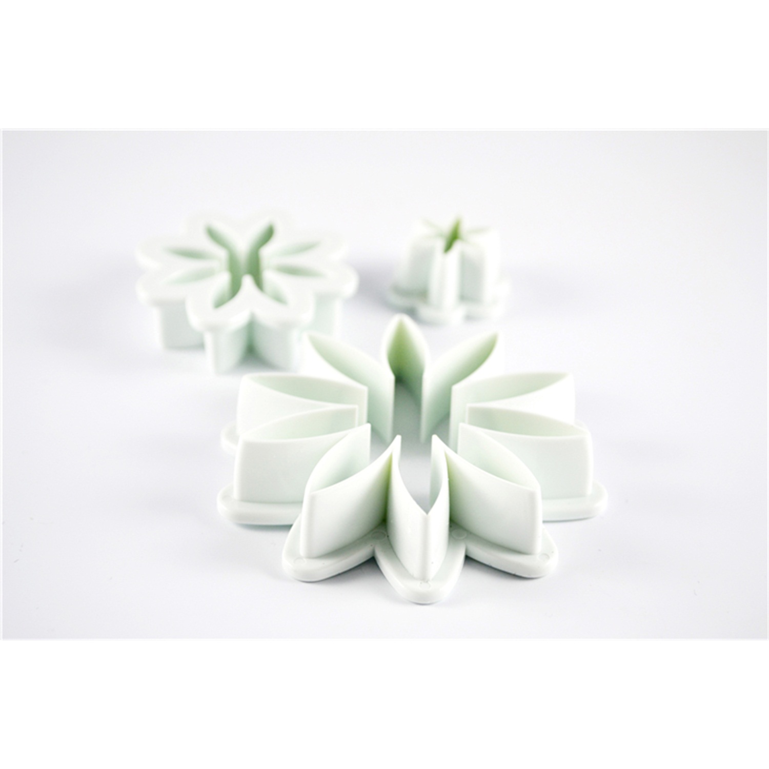 easy2bake uitsteekvormenset bloemen 3 delig