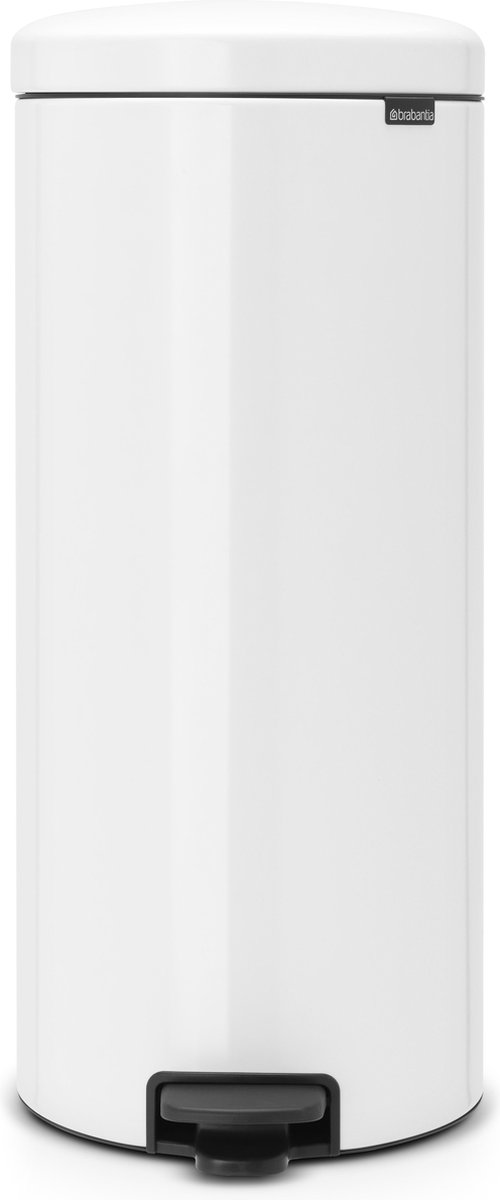 brabantia newicon pedaalemmer 30l wit