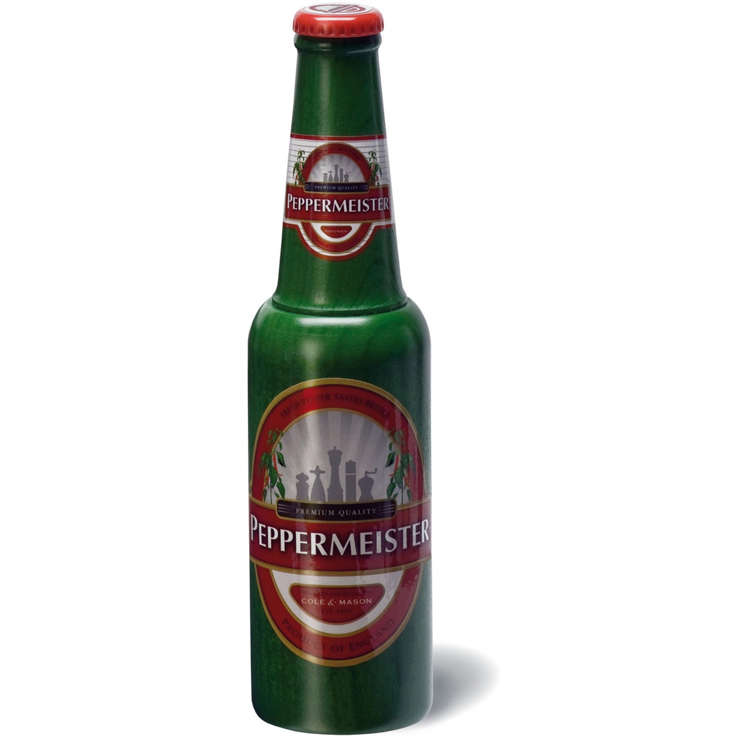 cole mason peppermeister pepermolen bierfles