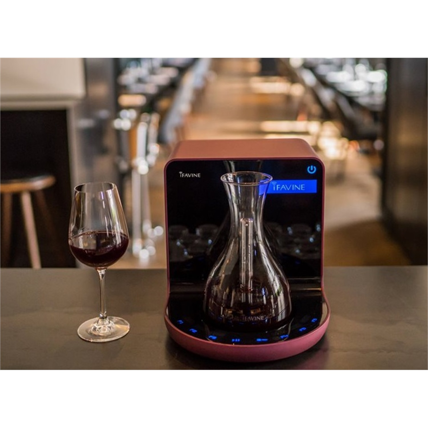ifavine-isommelier-pro-smart-decanteerder-d033-075l-burgundy-rood