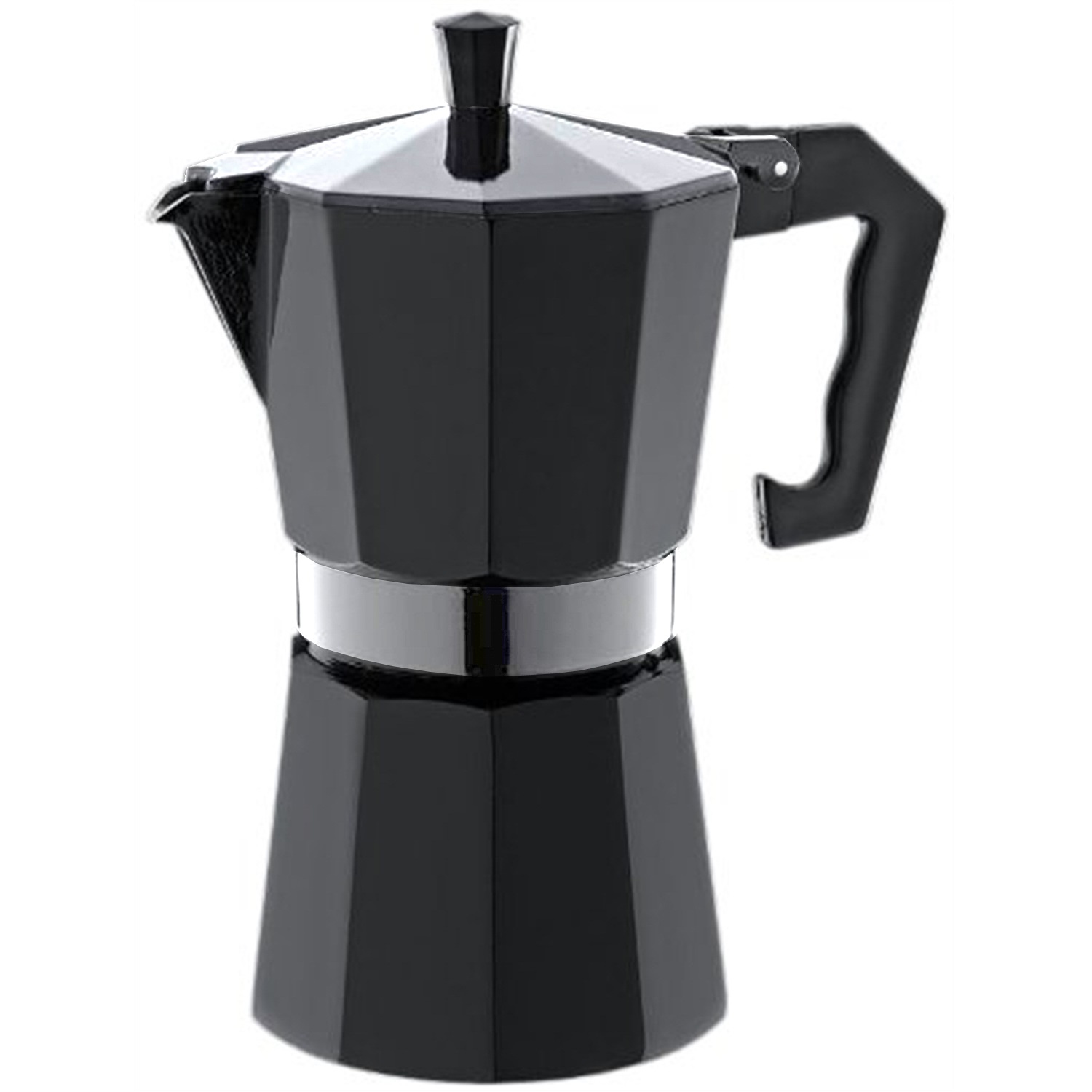 cilio aluminium classico percolator 6 kops zwart