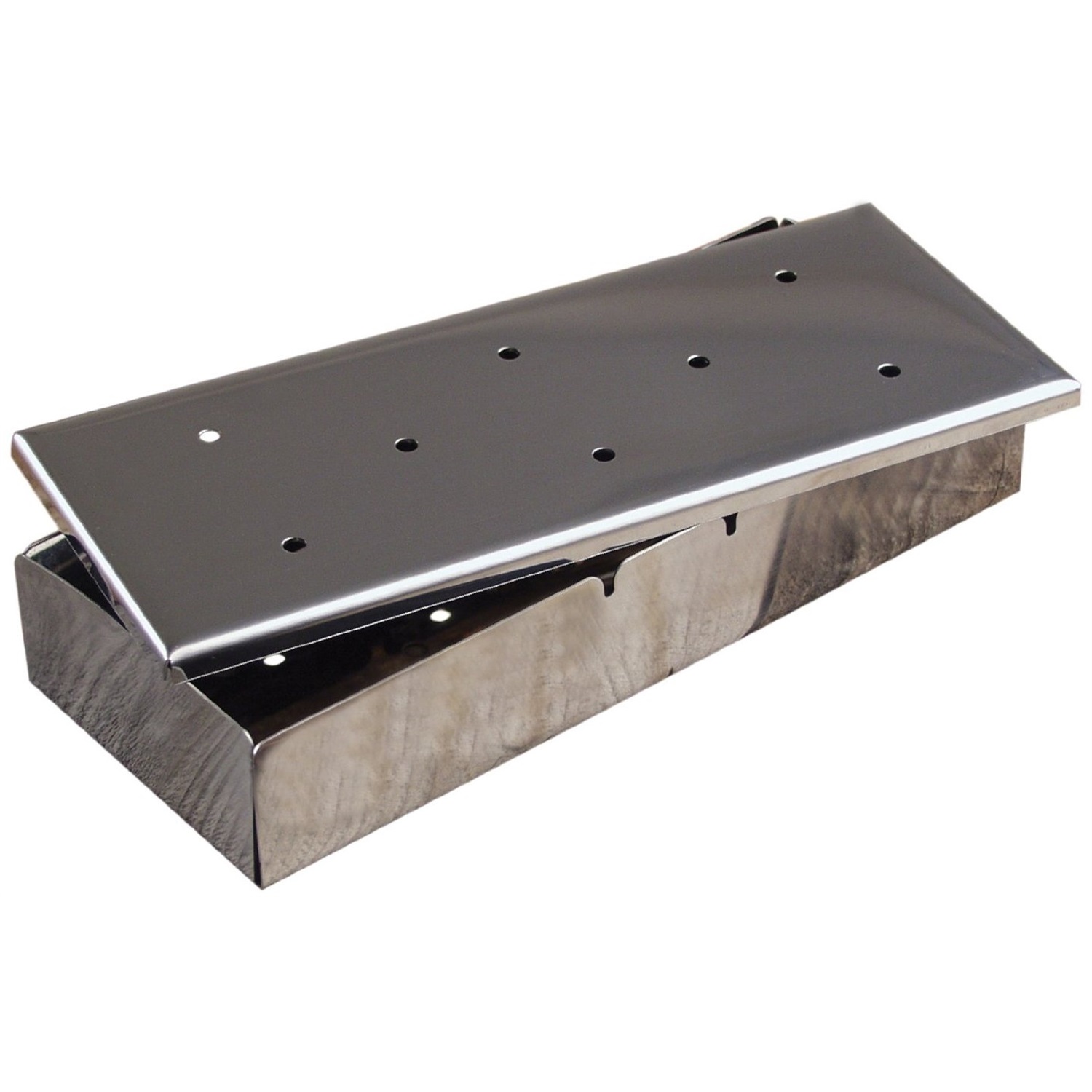 charcoal companion rectangular rookbox cc3021 22x9cm rvs