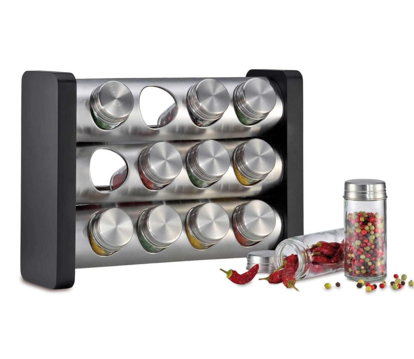 kuchenprofi kruidencarrousel met 12 kruidenpotjes